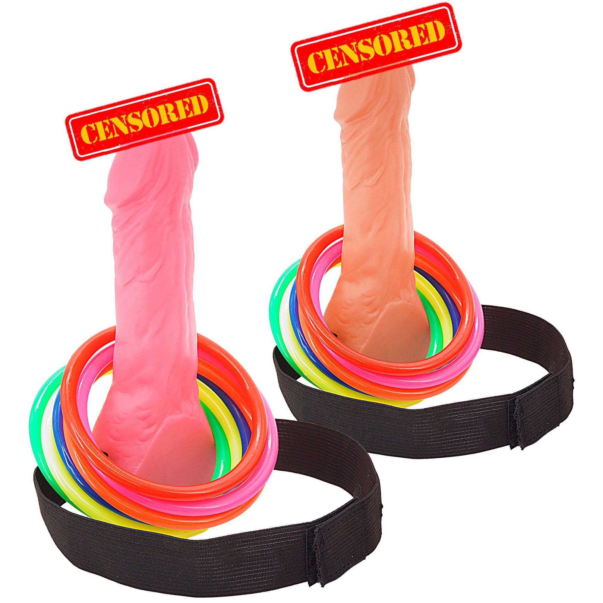 W WIDMANN MILANO Party Fashion - Gioco del Lancio degli Anelli di Willy, Divertente Gioco per Feste per Adulti, Regalo di Compleanno