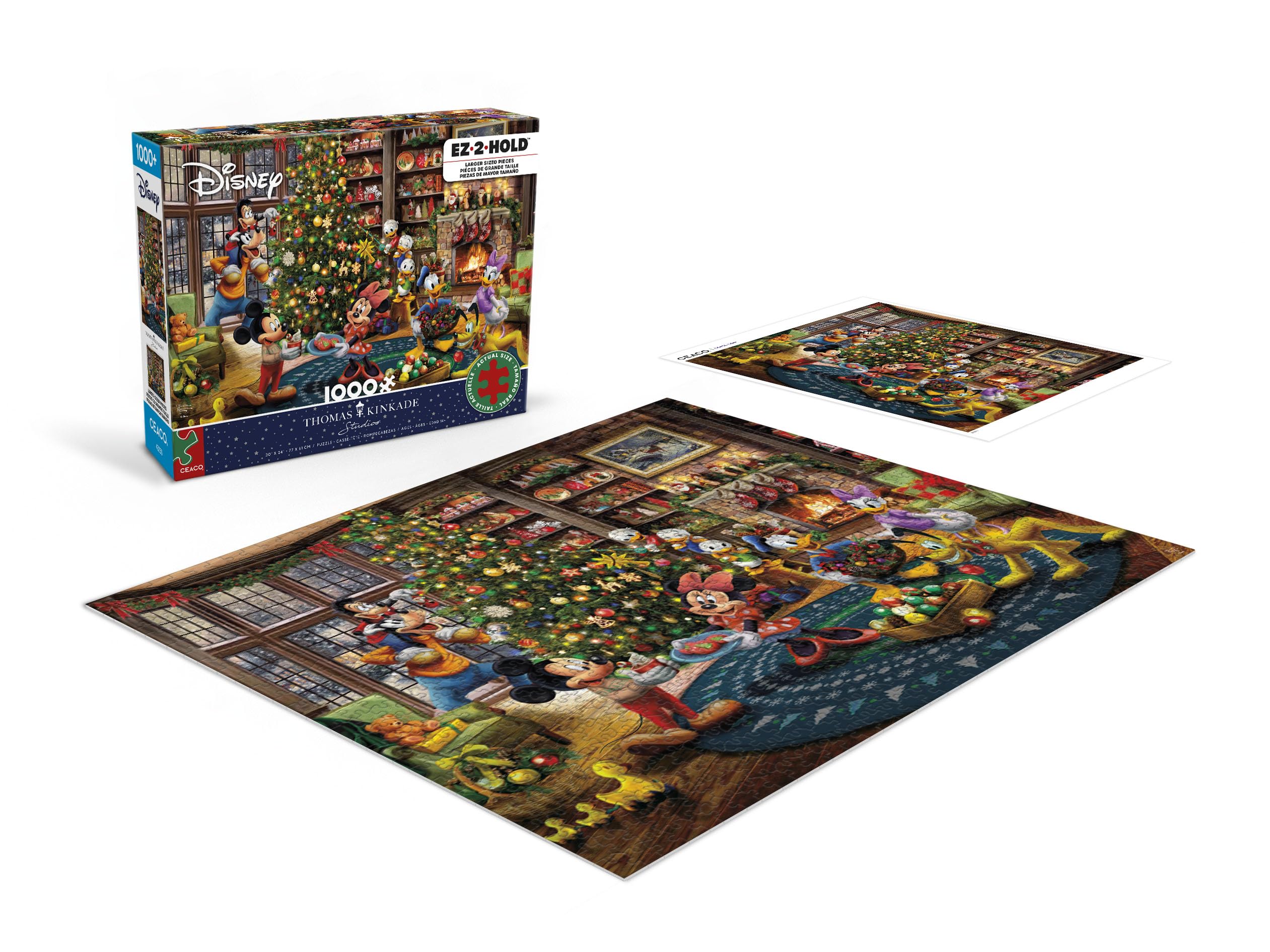 Amazon.com: CEACO 1000-Piece Jigsaw Puzzle - 30 x 24 in - EZ-2