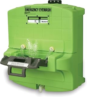 Honeywell Fendall Pure Flow 1000 Eyewash Station - 7 Gal Portable ANSI-Compliant Emergency Eye Wash, 15 Min Flow