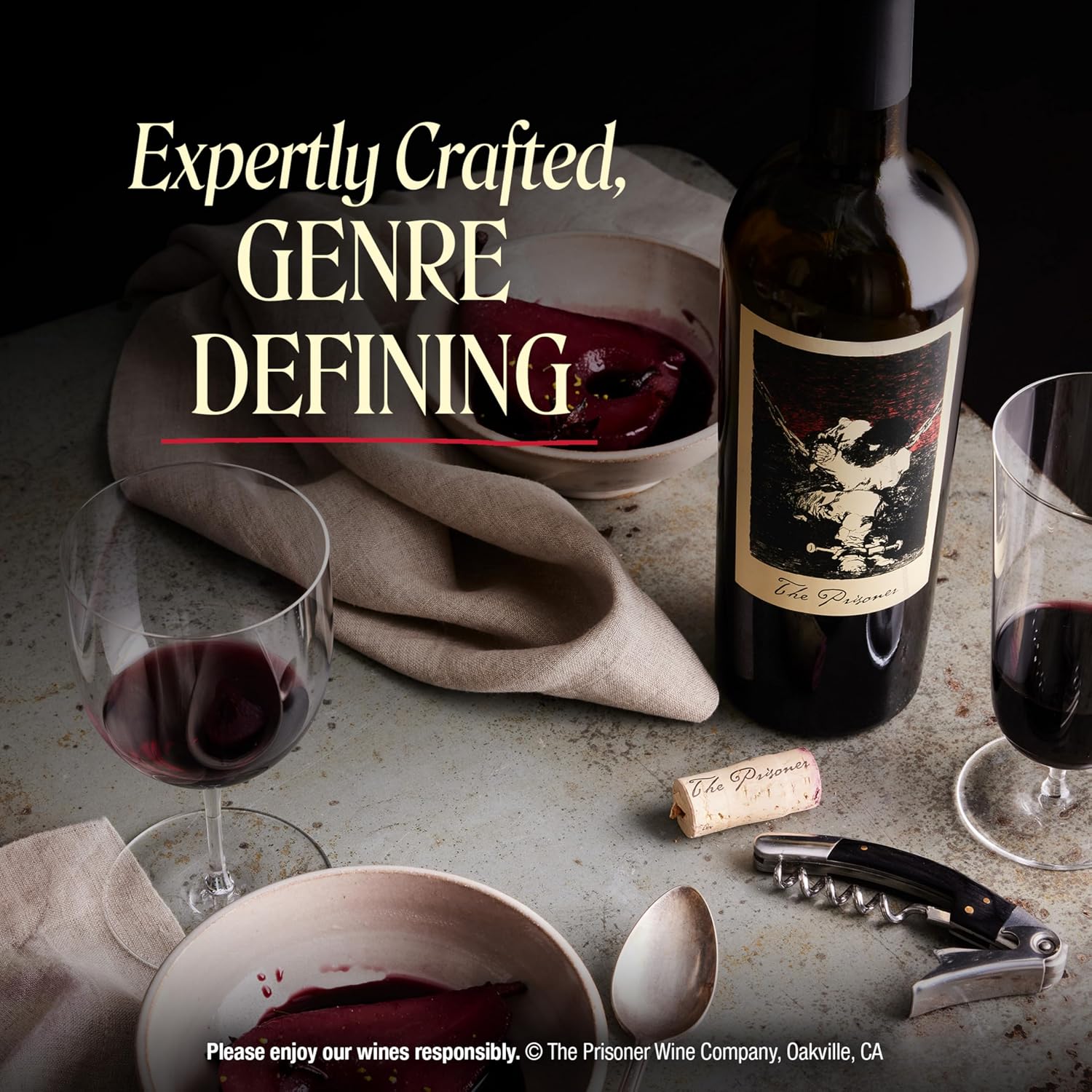 The Prisoner Red Blend Red Wine by The Prisoner Wine Company, 750 mL bottle