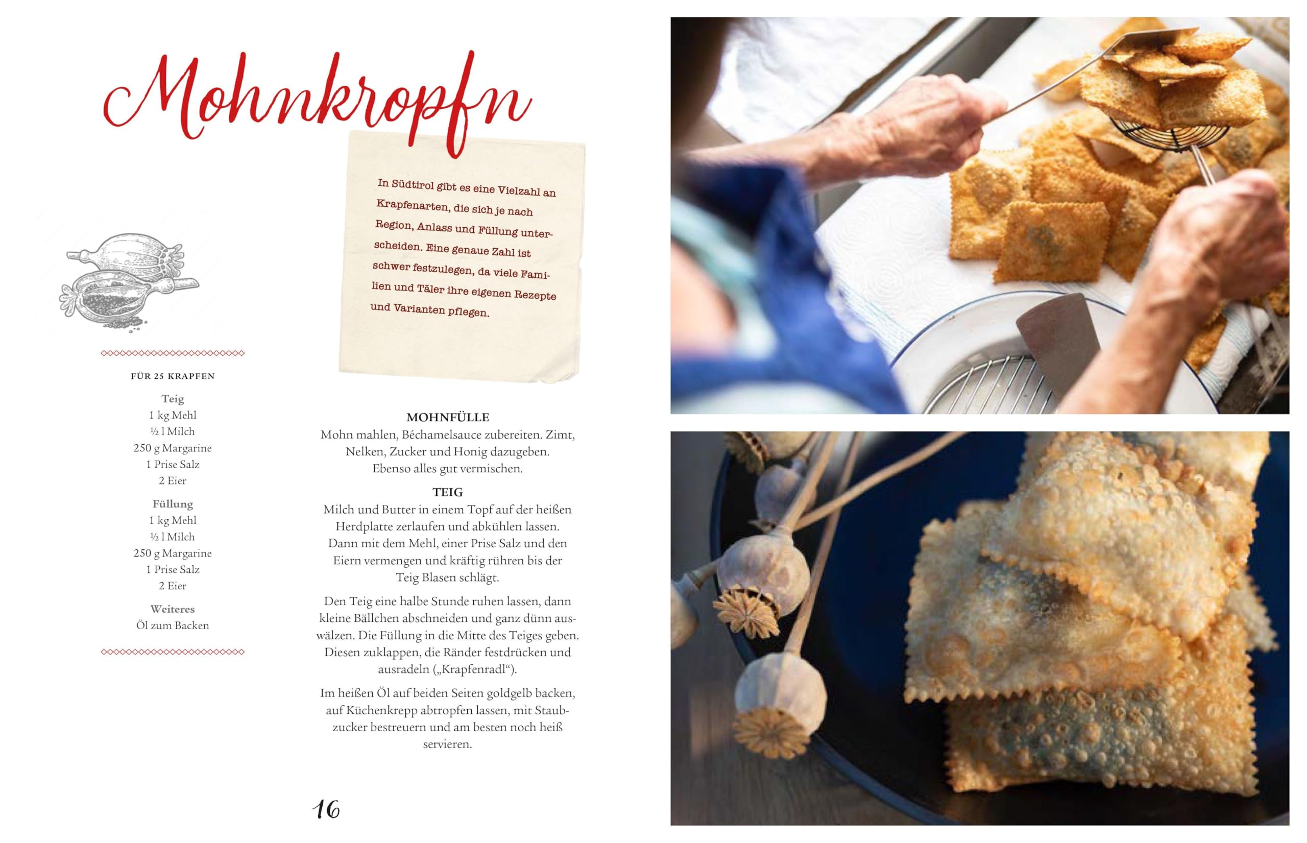 Von Generation zu Generation. Südtiroler Bauernküche. Die besten traditionellen Rezepte