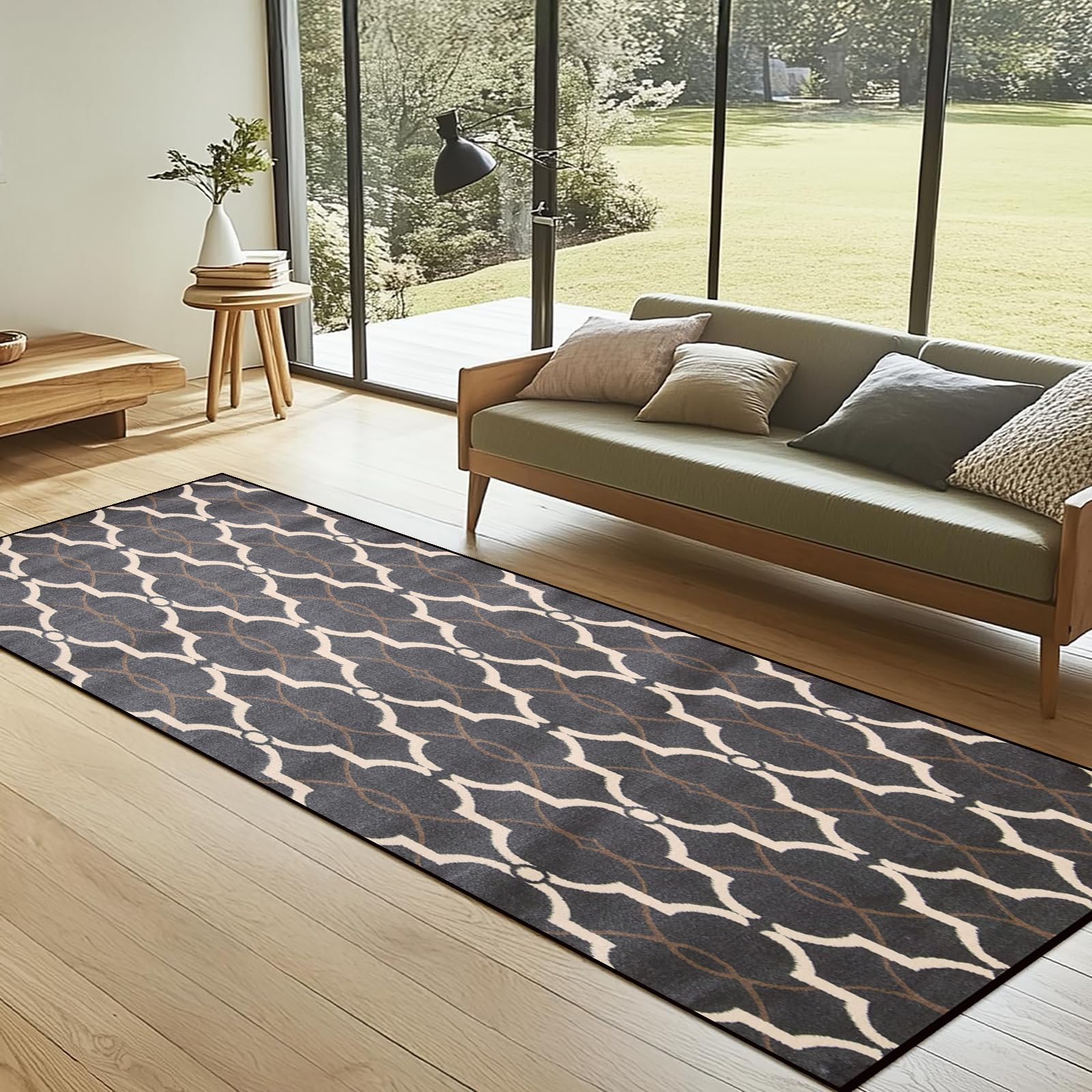 Tapete cocina moderno y alfombra pasillo lavable para proteger el suelo del hogar
