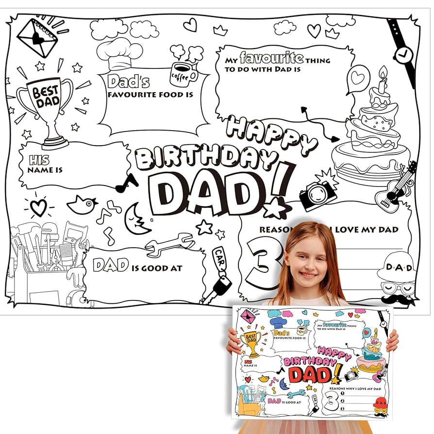 amazon-com-motimind-happy-birthday-dad-coloring-page-diy-birthday-card-from-son-daughter-all-about-daddy-fill-in-blanks-11-7-x-8-3-inch-q-a-keepsake-father-activity-craft-gift-from for Free Printable Birthday Cards For Dad From Son Amazon.com: MotiMind Happy Birthday Dad Coloring Page DIY Birthday Card from Son Daughter All About Daddy Fill in Blanks 11. 7 x 8. 3 Inch Q&A Keepsake Father Activity Craft Gift from for Free Printable Birthday Cards For Dad From Son