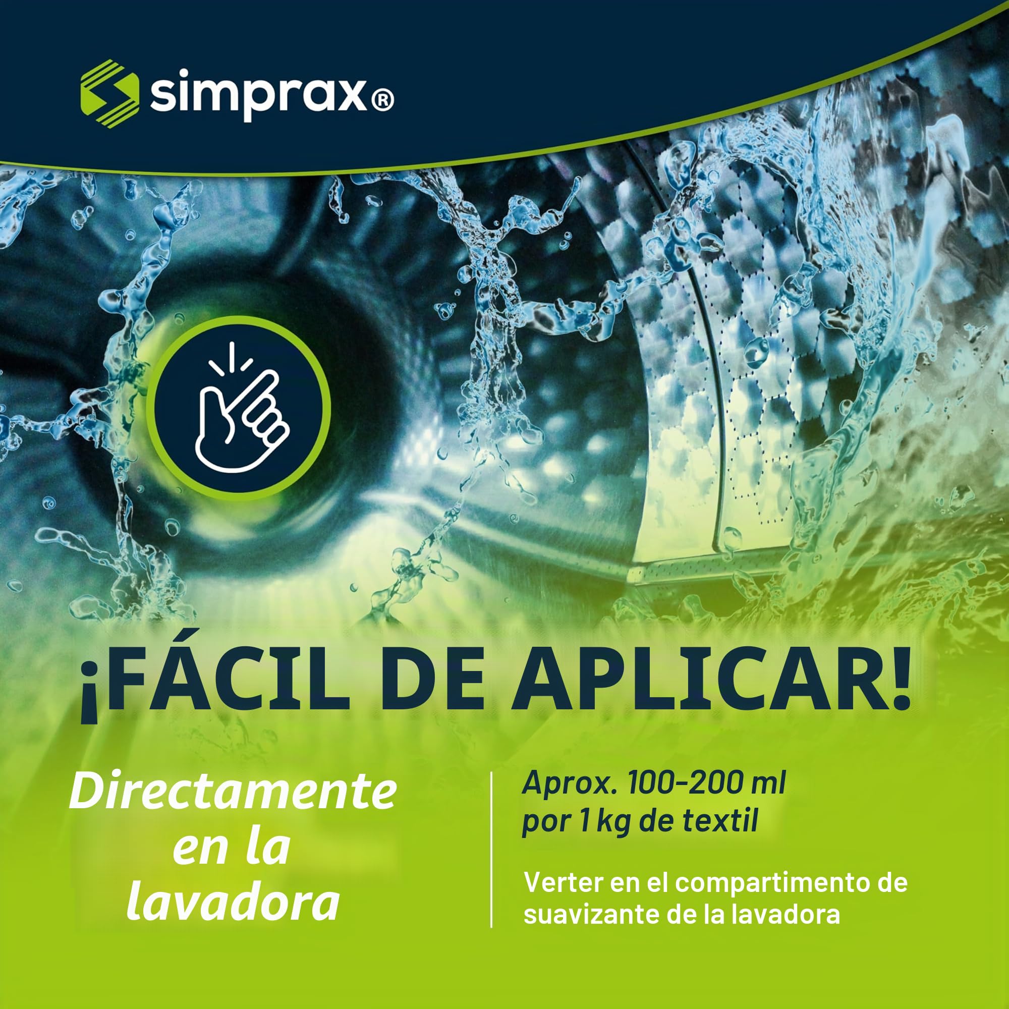 Wash-in Impermeabilizante para Ropa y Tejidos - Impermeabilizante ecológico con aclarado para Gore-Tex Sympatex