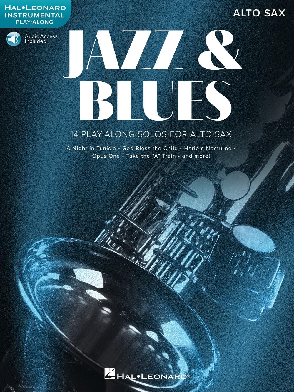 Jazz & Blues - Play-Along Solos for Alto Sax (Book/Online Audio)