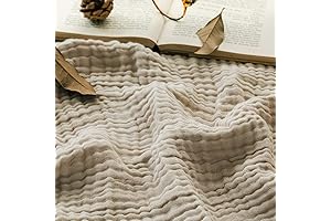 EMME Cotton Gauze Blanket Twin: A Dreamy Haven for Restful Nights