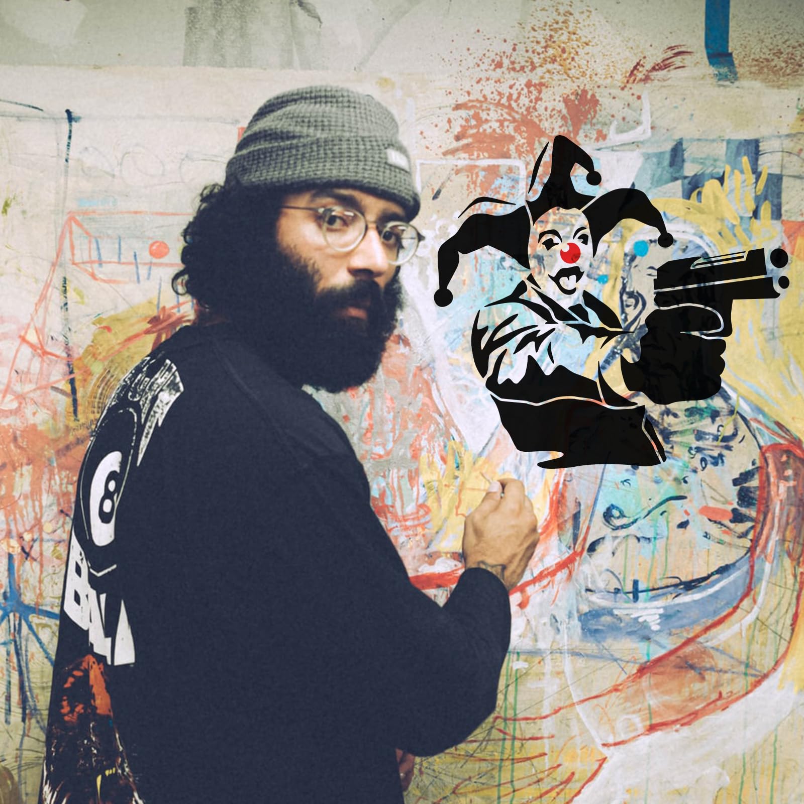 Amazon.co.jp: FINGERINSPIRE ガンピエロペインティングステンシル