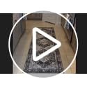 Moynesa Washable 2x3 Entryway Rug Small Front Door Mat, Black and White Kitchen Rugs Non Skid Non-Slip with Rubber Backing, Distressed Low Pile Throw Carpet for Indoor Outside Entrance