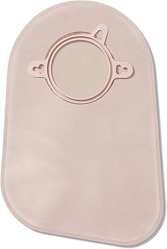 Hollister 18372 New Image - Bolsa de ostomía cerrada de 2 piezas de 9 pulgadas, color verde, paquete de 60, beige, tamaño de brida de 1-34 pulgadas,