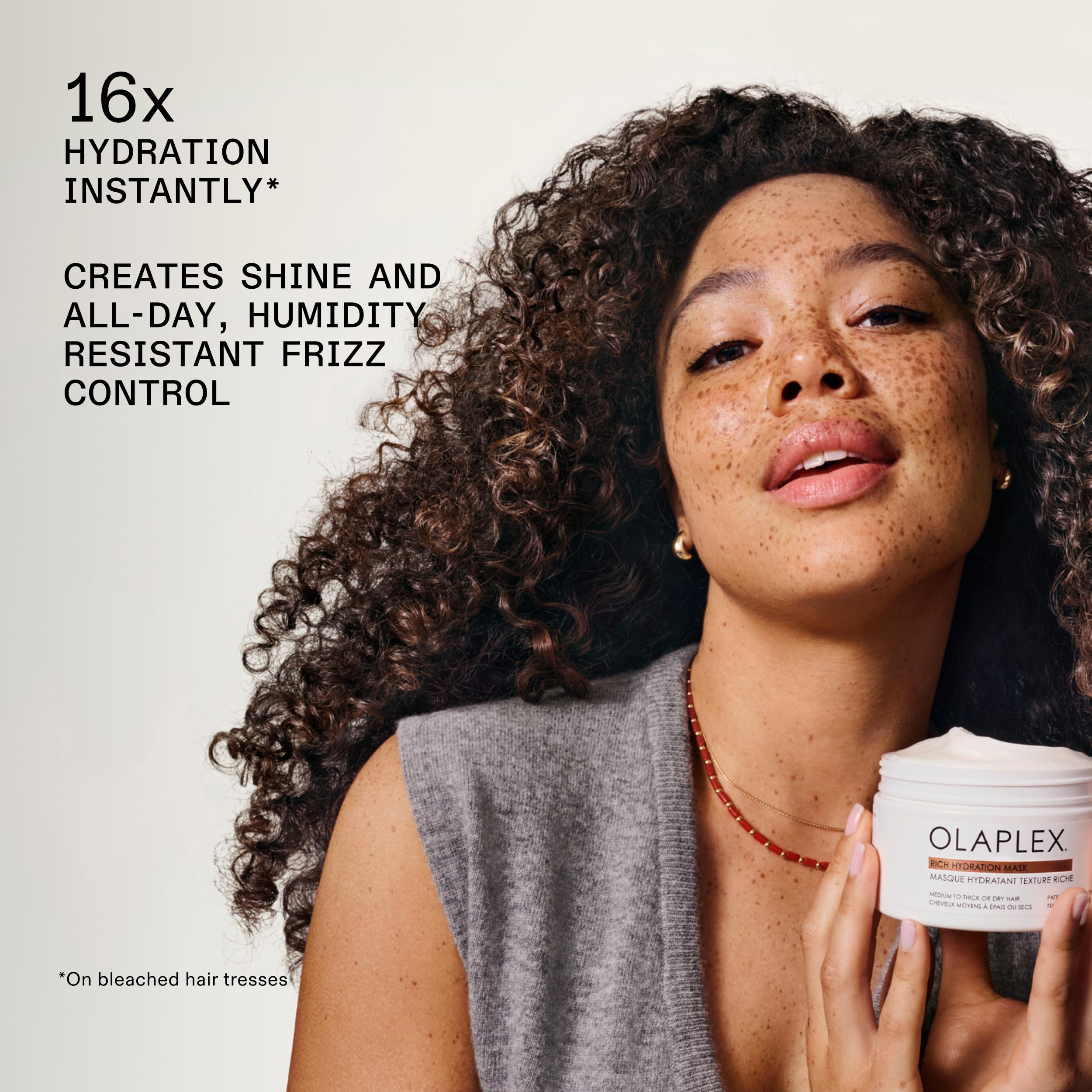 Olaplex Rich Hydration Mask: Cuticle Sealing Mask | Hydrate & Control Frizz | For Dry or Medium to Coarse Hair, 200 ml / 6.7 Fl Oz
