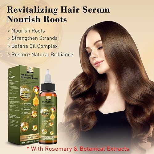 Miniatura 8 de Aceite de batana para el crecimiento del cabello y aceite de Cinchona incluye aplicador de cuero cabelludo, reparación del cuero cabelludo y cabello