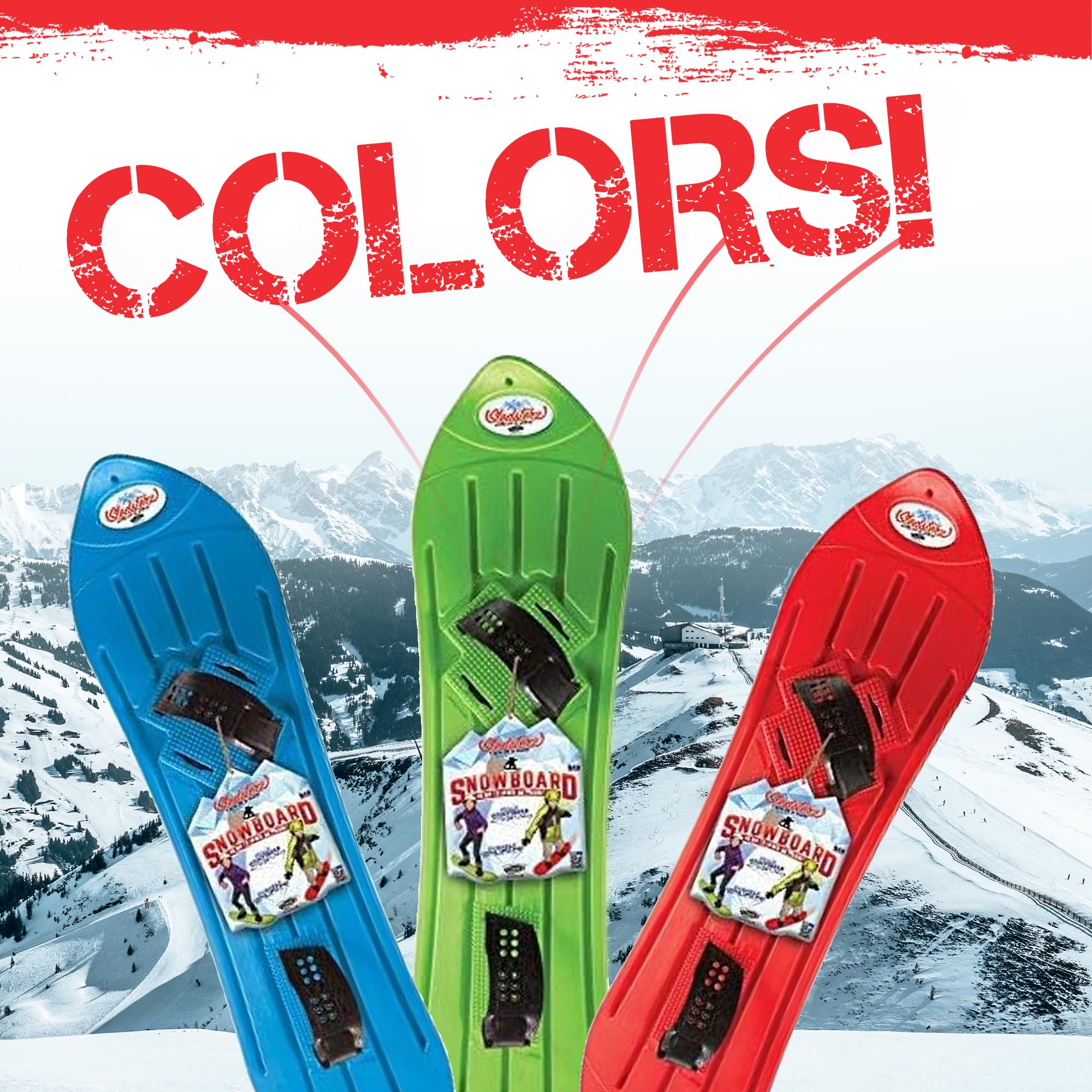 Das Original Kids Snowboard von Geospace