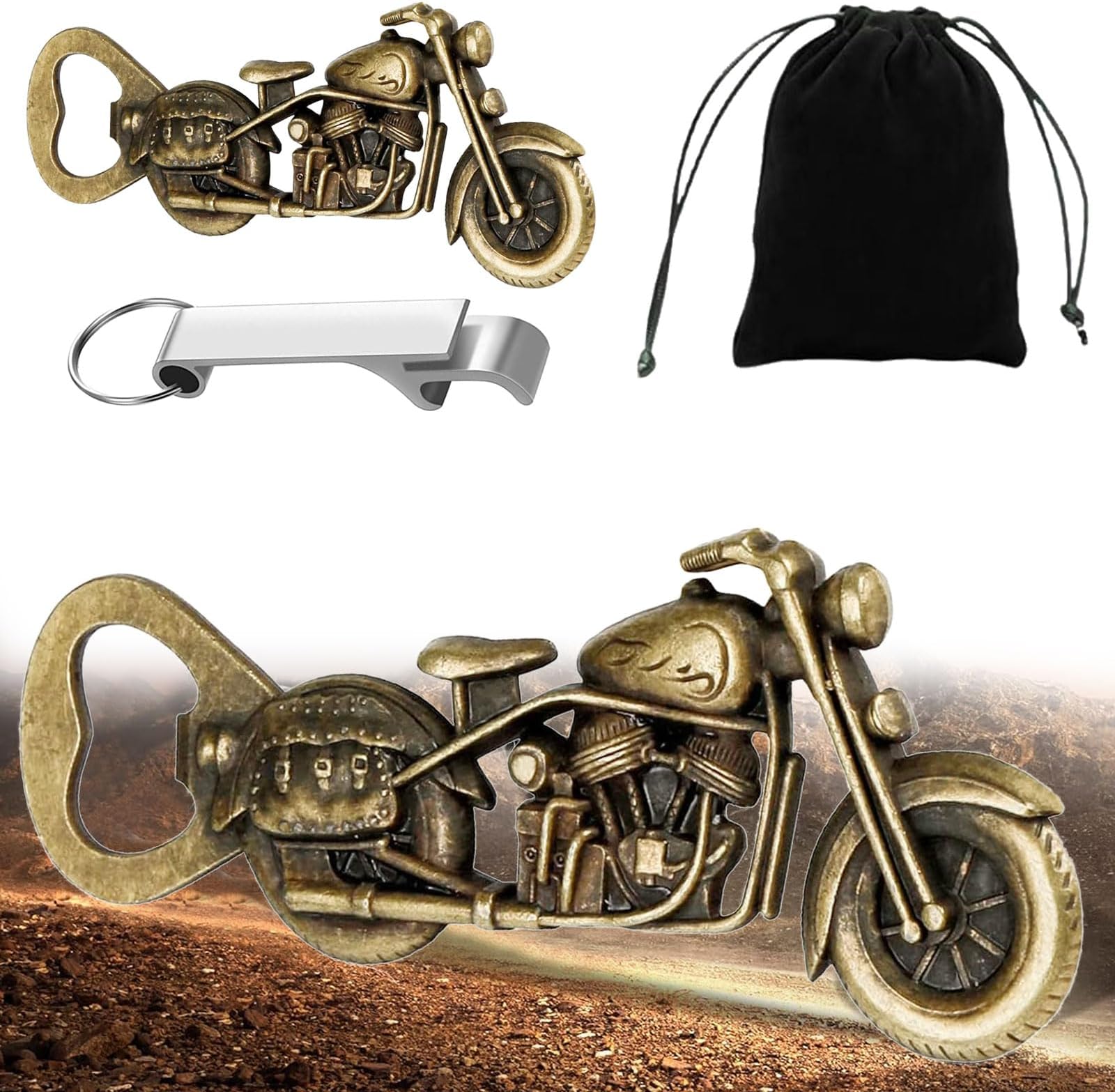 Novelty Christmas Gifts for Men Dad Unique Motorbike Beer Gifts for