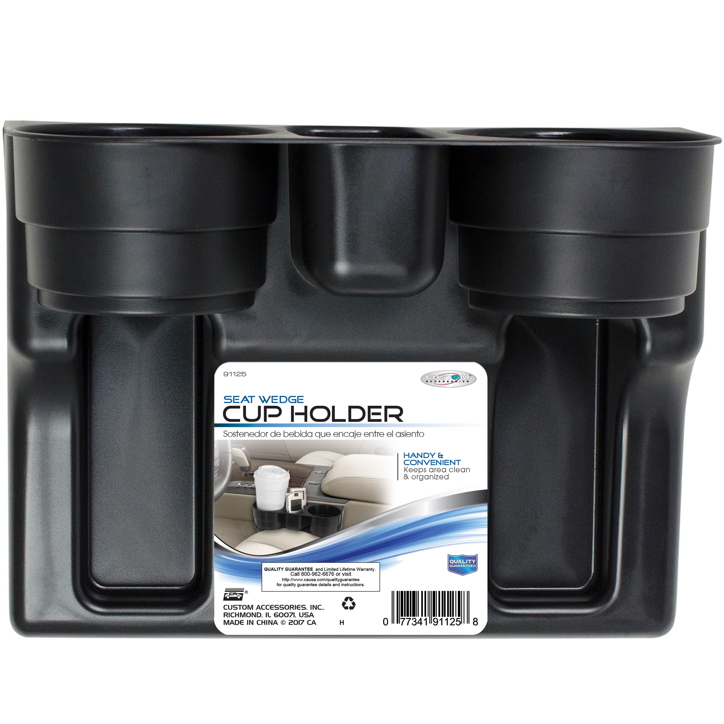 Black Seat Wedge Cup Holder