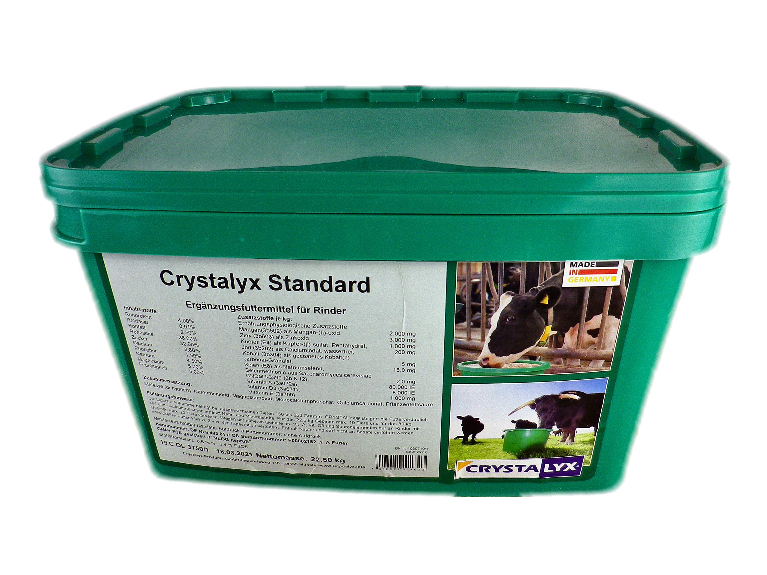 Standard Ergänzungsfuttermittel für Rinder 22,5 kg GP 2,27€/kg
