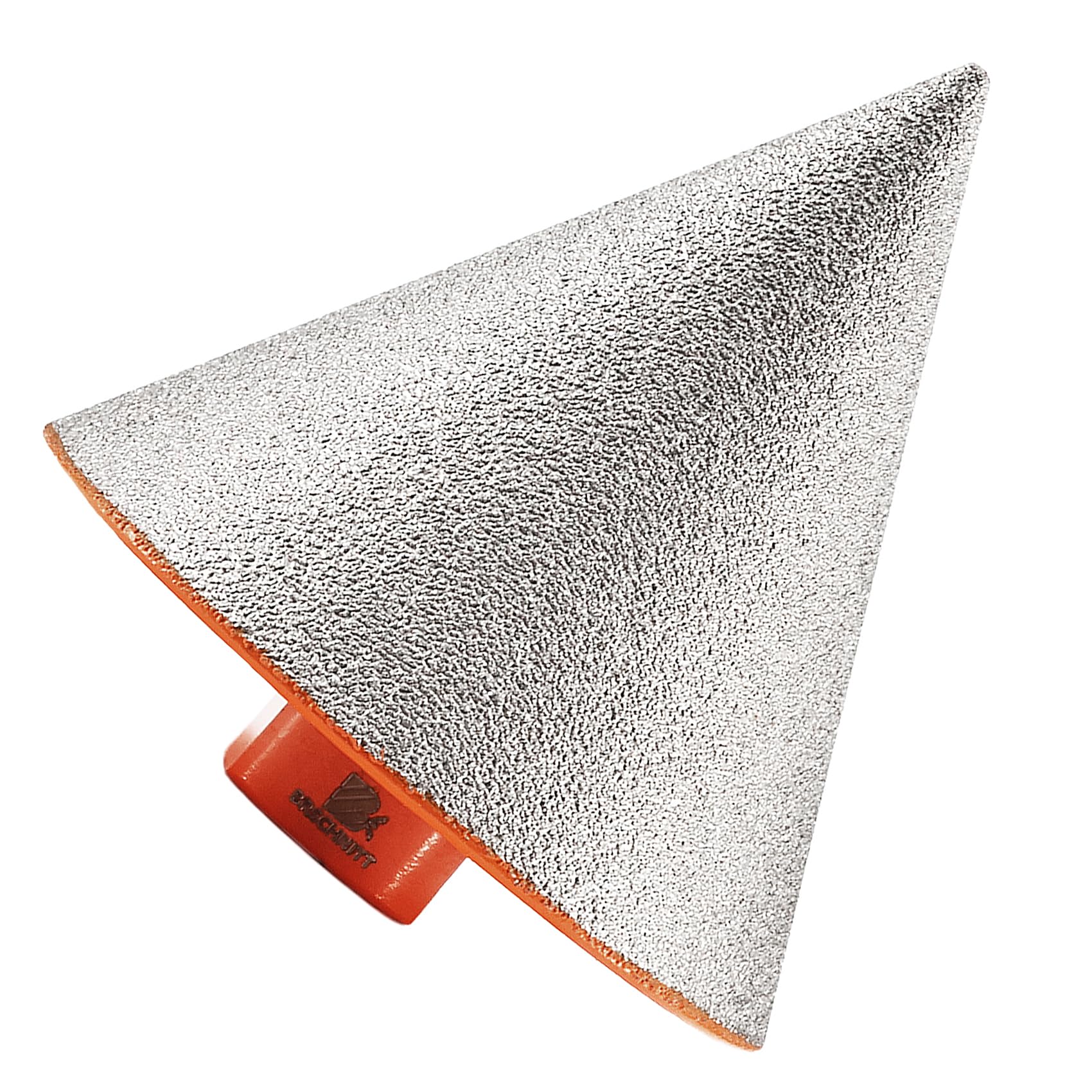 Diamond Beveling Chamfer Bit,BRSCHNITT 3 Inch (75mm) Diamond Finger Milling Bits with 5/8-11 Thread for enlarging, polishing and Bevelling The exsit