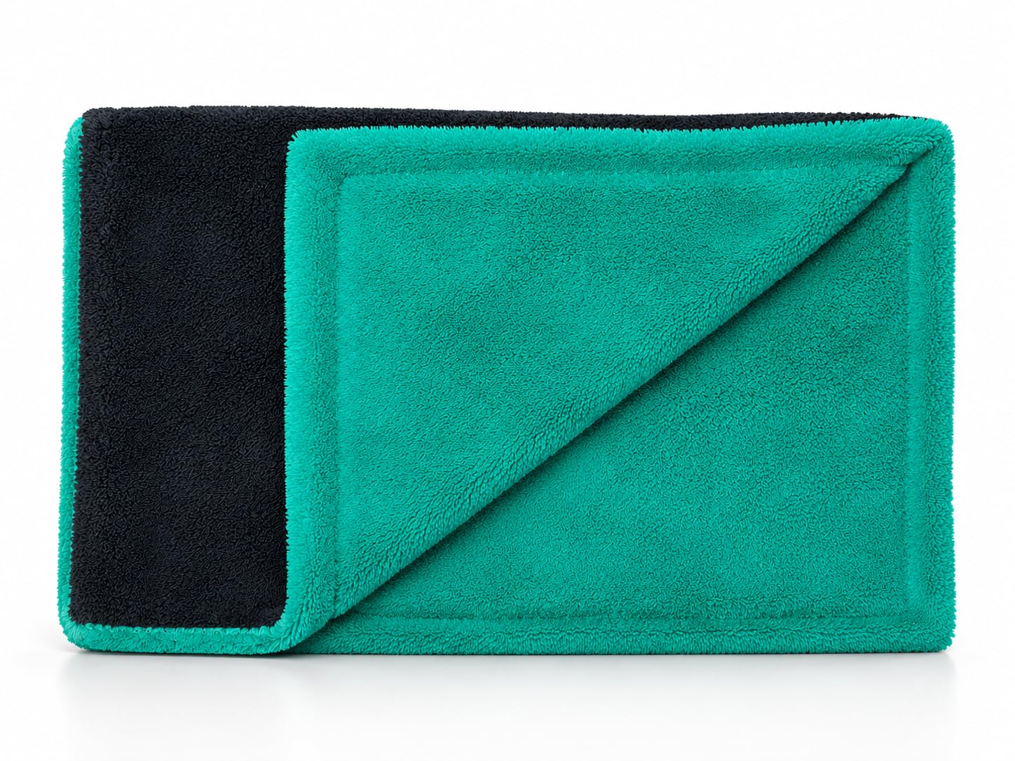 1 pcs Soft Microfiber Cleaning Cloth, 40x60 cms 1200 GSM SEA Green Color Highly Absorbent, Lint and Streak Free, Multipurpose Cloth for Cars Garages Cleaning Polishing Washing & Detailing-image-20
