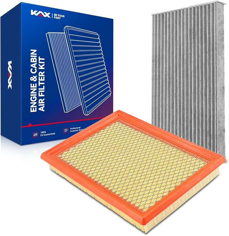 Kit Filtro de Ar do Motor e Filtro de Cabine KAX CA6900 CF11177 para Nissan Sentra e Juke – 2 unidades