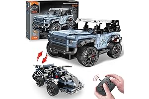 Off Road Lego Motorized Pickup 4x4 Building Kit 503 PCS