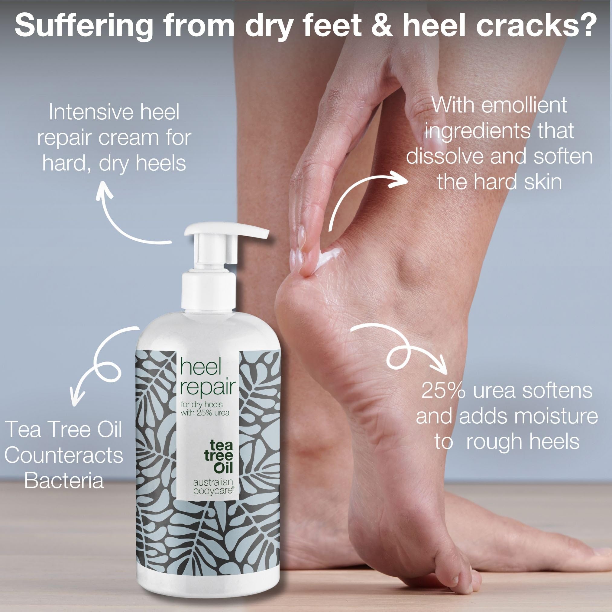 Cracked Heel Repair Cream 450ml, 450 ml (Pack of 1) - Image 2