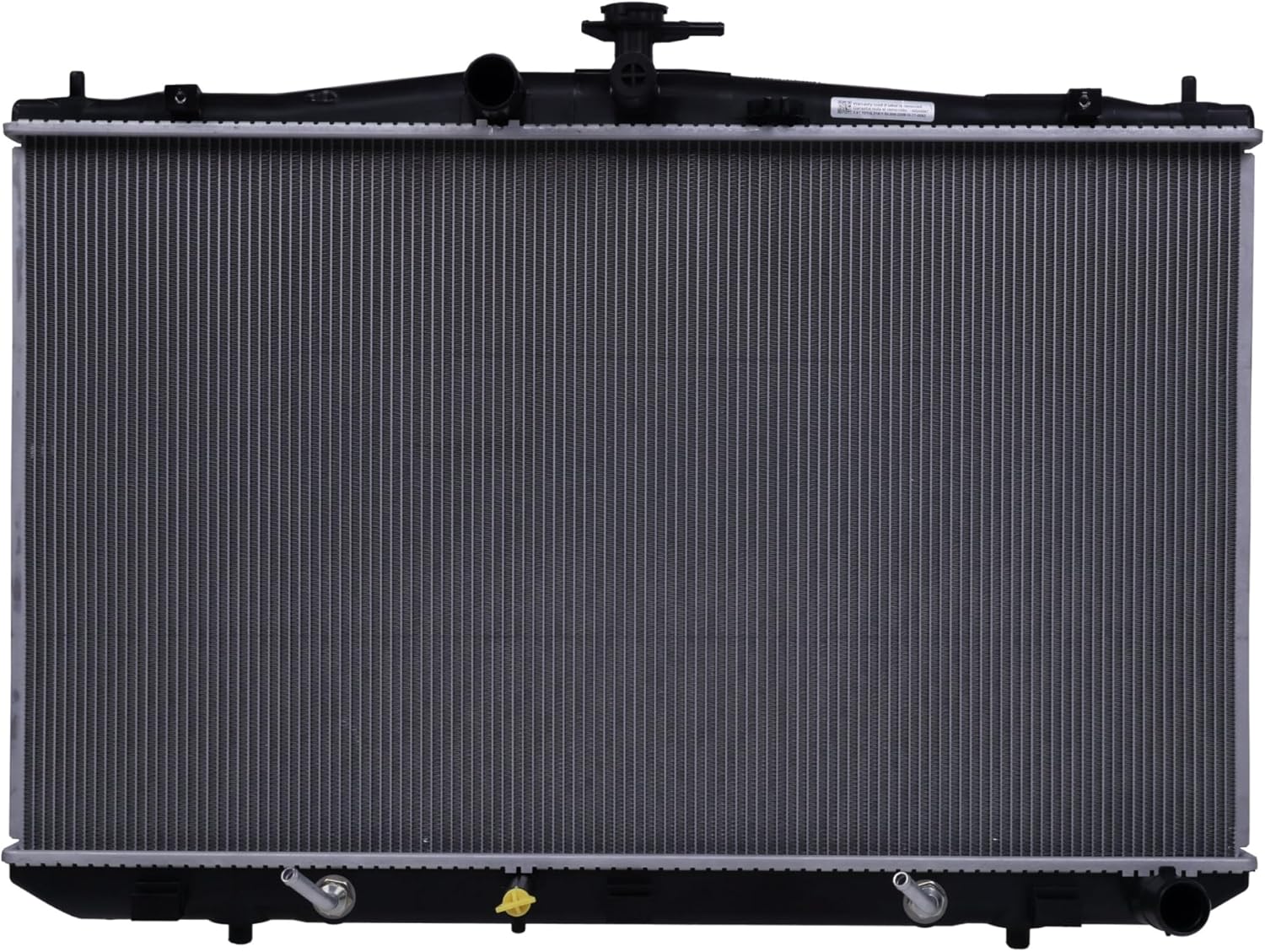 Radiator | Compatible with Toyota Sienna 2011-2015 2.7L L4 3.5L V6 | Compatible with CU13206 RAD13206 DPI13206 Q13206
