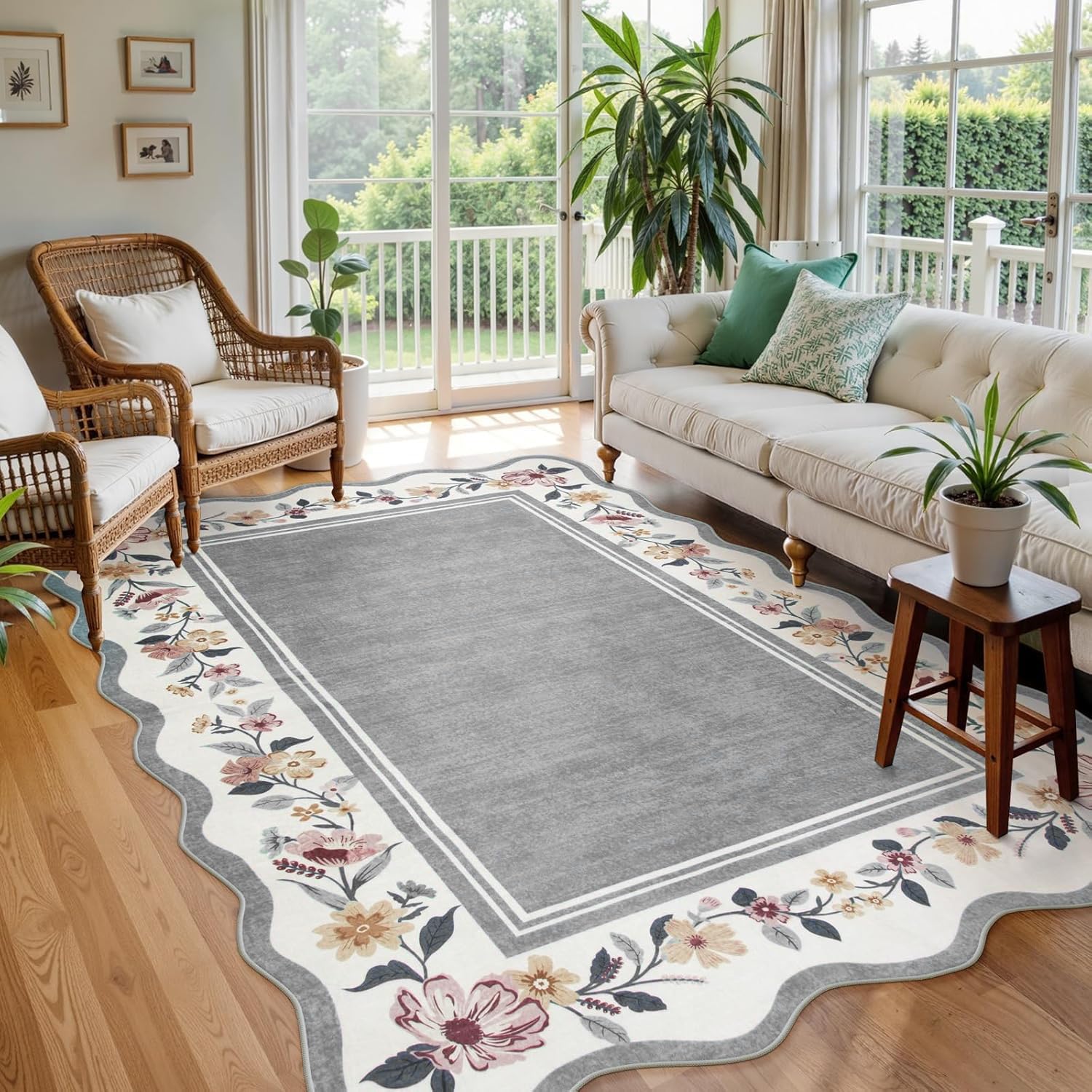 Tapis de salle à manger oriental pour repas chaleureux en famille