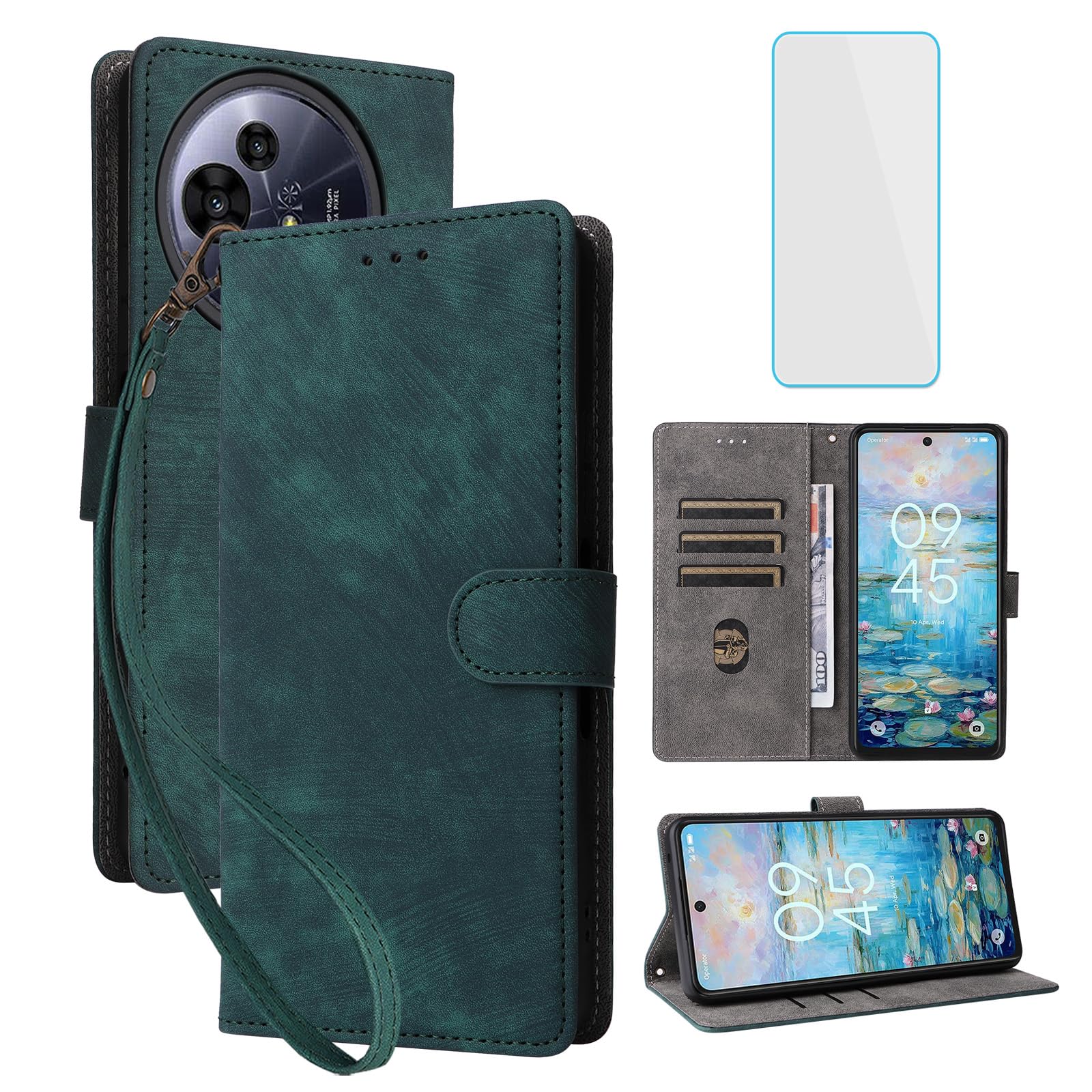 Custodia per TCL 50 Pro NXTPAPER 5G Flip Cover Caso Libro in PU Pelle Portafoglio Custodia Card Slot Supporto Chiusura Magnetica Cover per TCL 50 Pro NXTPAPER 5G, Rosso Custodia per TCL 50 Pro NXTPAPER 5G Flip Cover Caso Libro in PU Pelle Portafoglio Custodia Card Slot Supporto Chiusura Magnetica Cover per TCL 50 Pro NXTPAPER 5G, Rosso