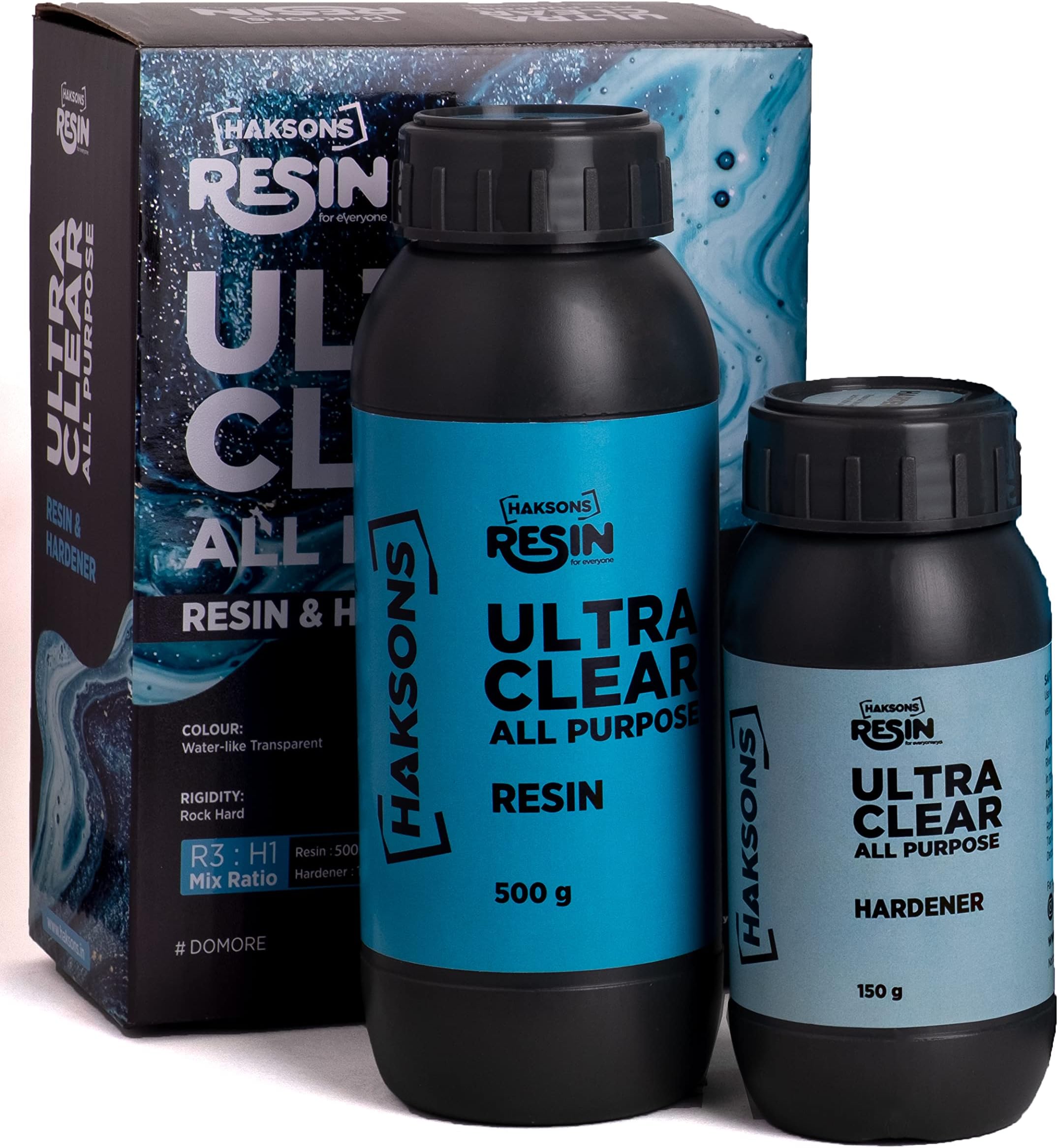 Haksons Ultra Clear All Purpose Epoxy Resin and Hardener Epoxy Resin