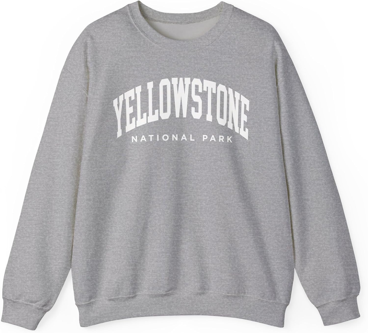 Yellowstone National Park Adult Unisex Crewneck Sweatshirt