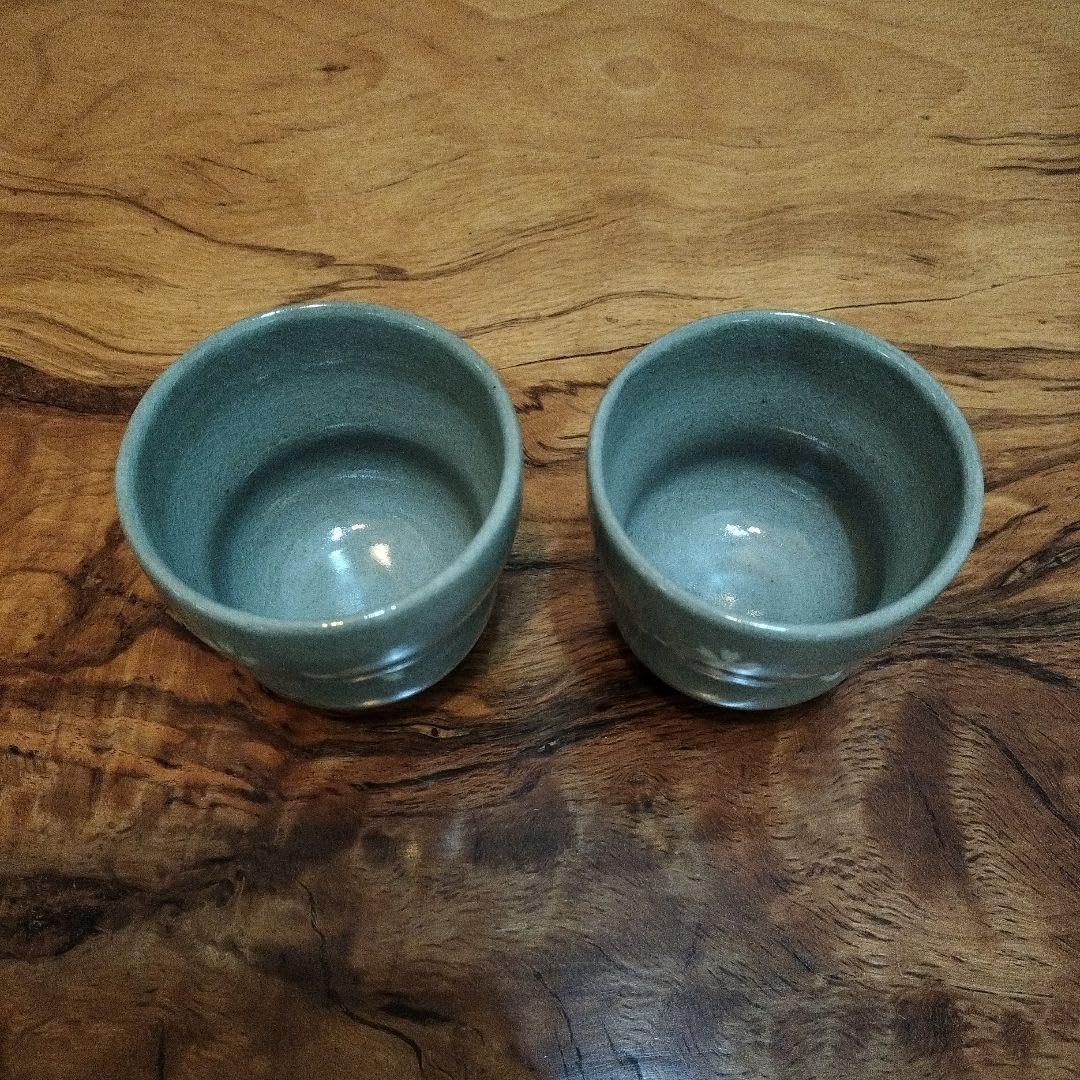 高田焼 八代焼 象嵌 一輪挿し 青磁色 約15cm imgrc0091329910.jpg