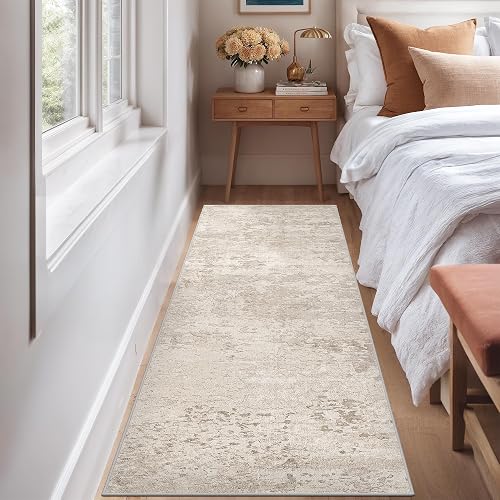 Art&Tuft 2x5 Runner Rug Non Slip Beige