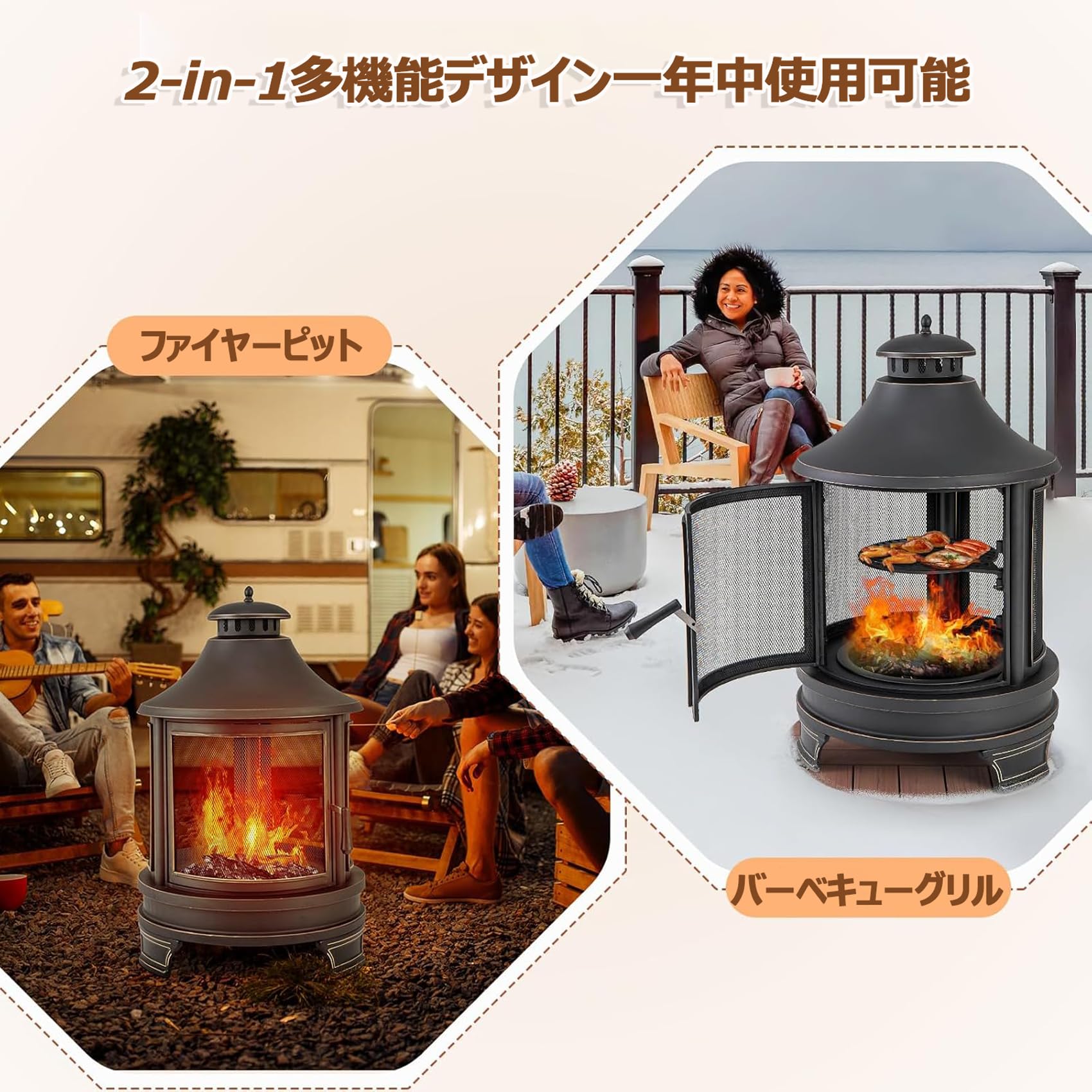 Amazon.co.jp: 薪ストーブ 薪ストーブ キャンプ 薪ストーブウッドスト 
