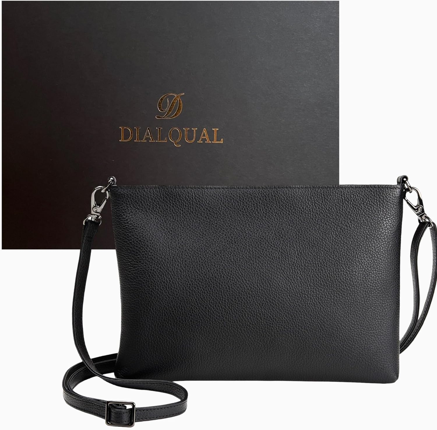 Amazon.co.jp: [DIALQUAL] サコッシュ メンズ (ギフトボックス