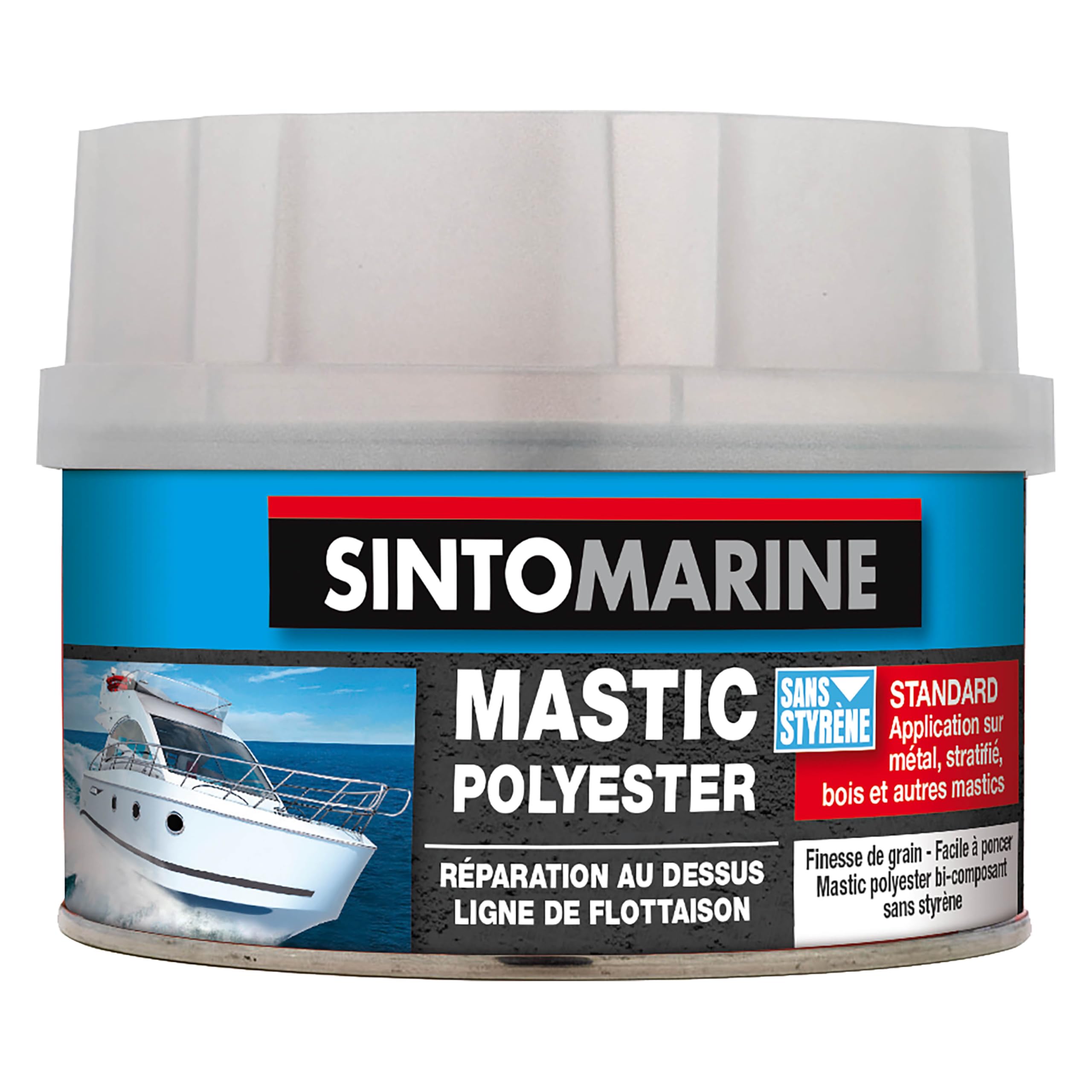Mastic armé polyester 290g SINTO