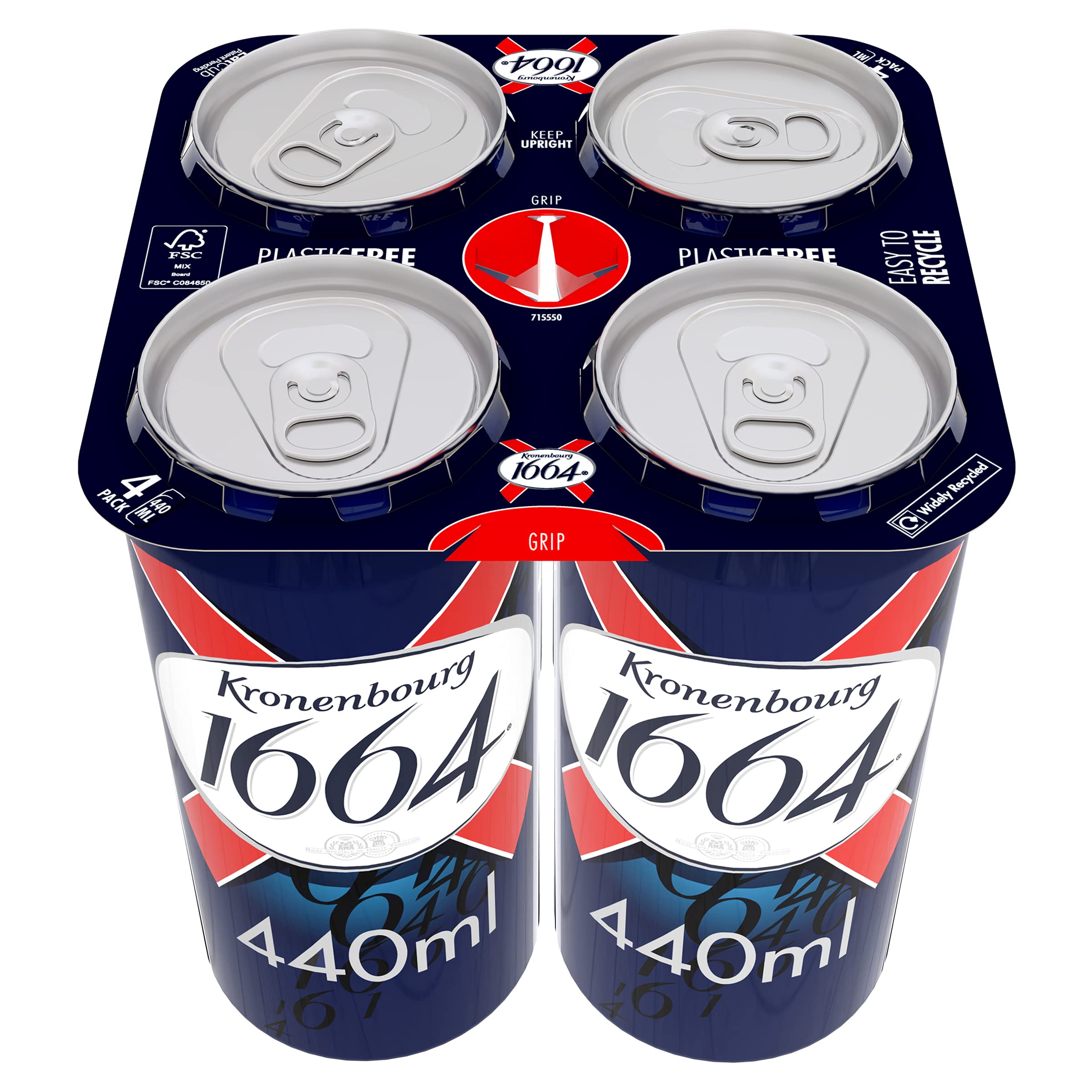Kronenbourg 1664 4x440ml : Amazon.co.uk: Grocery
