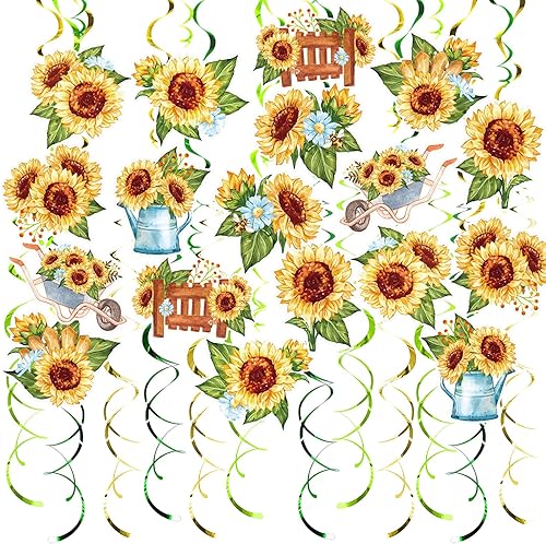 Miniatura 19 de Remolinos colgantes de fiesta de rock and roll, 48 unidades, decoración de fiesta de discoteca temática musical, diseño de disco de vinilo para