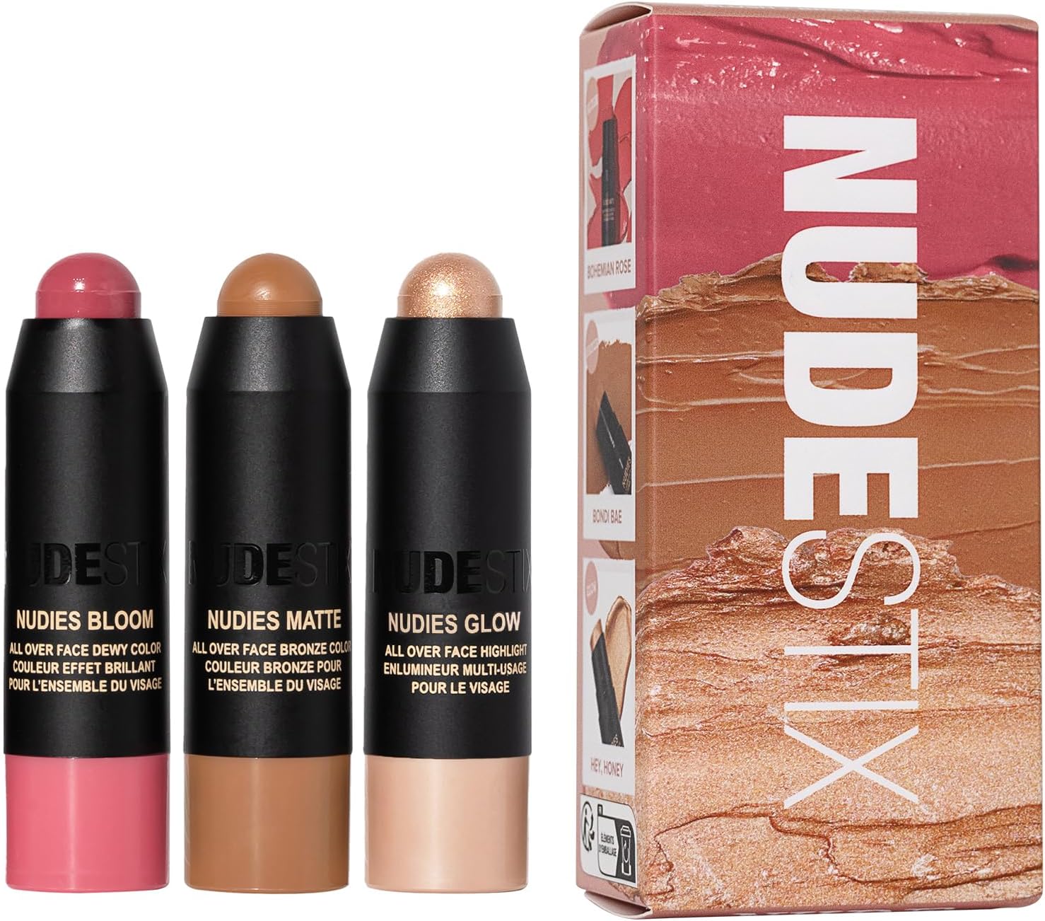 Roses N Honey Nudes, 3 pcs (Pack of 3)
