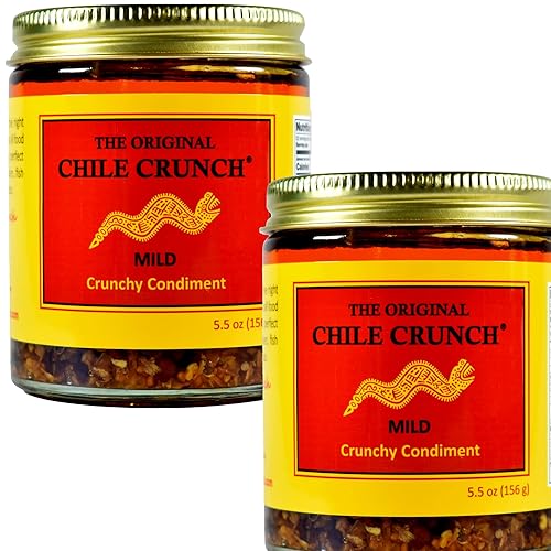 Miniatura 1 de CHILE CRUNCH, Un condimento picante crujiente totalmente natural, paquete de 2 unidades