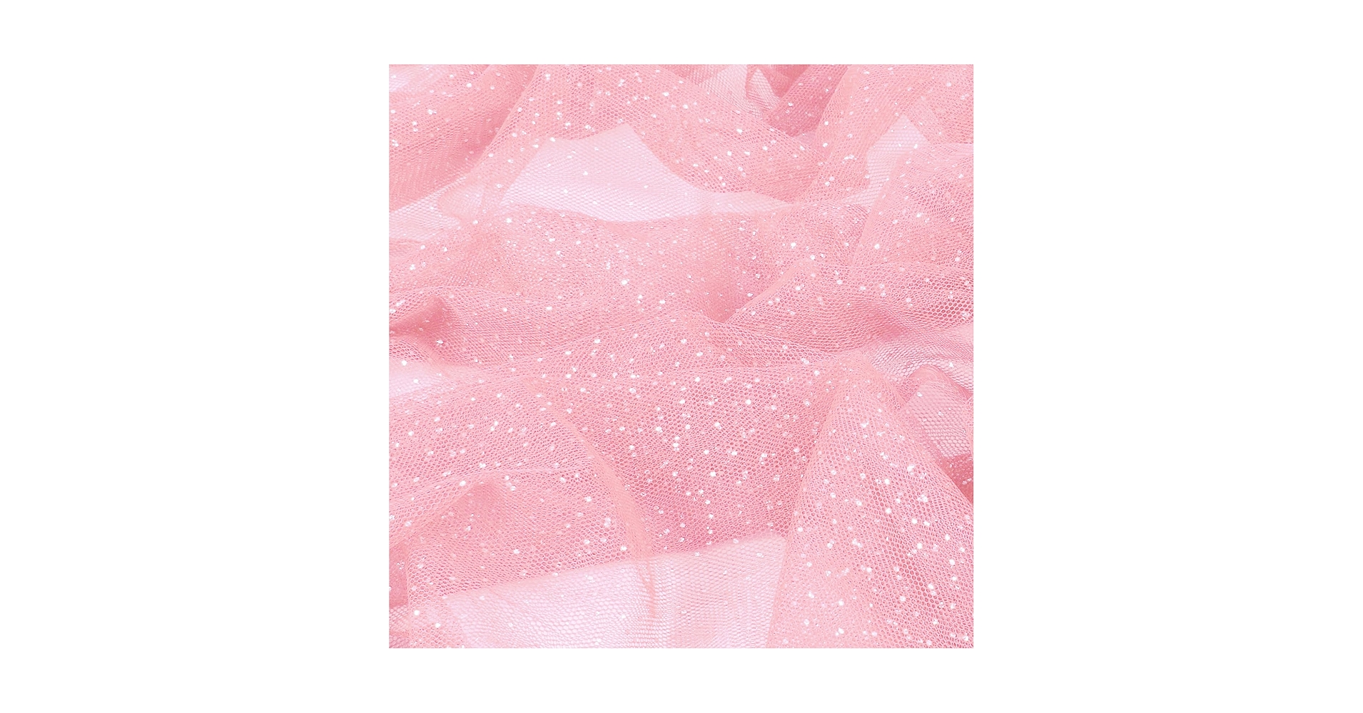 Amazon.com: Entisn Glitter Tulle Fabric, 1 Yard x 60 Inch