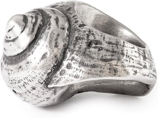 TROLLBEADS Ocean Whisper Classic Bead Sterling Silver Seashell Charm | Authentic Brand Charm | Silver | Tides of Treasure Collection | Design by Sren Nielsen