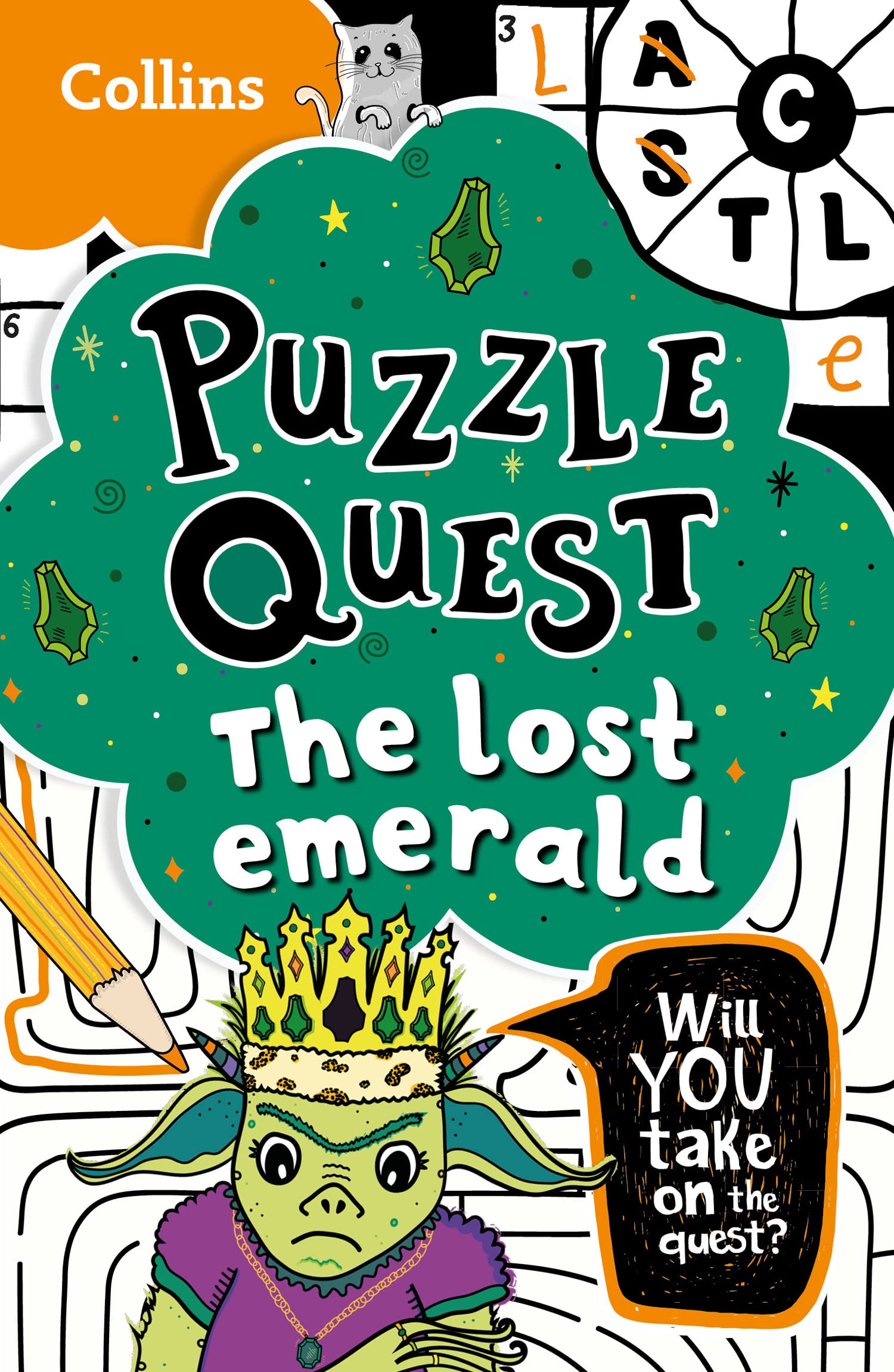 The Lost Emerald: Mystery Puzzles for Kids (Puzzle Quest)