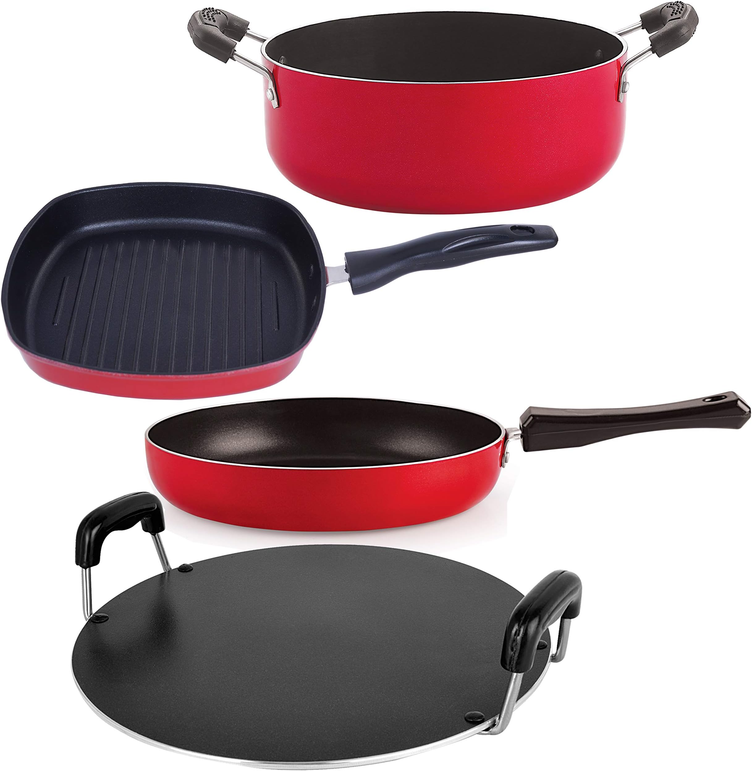Non-Stick Aluminium Chemical Free Odor Proof Kitchen Essential Set