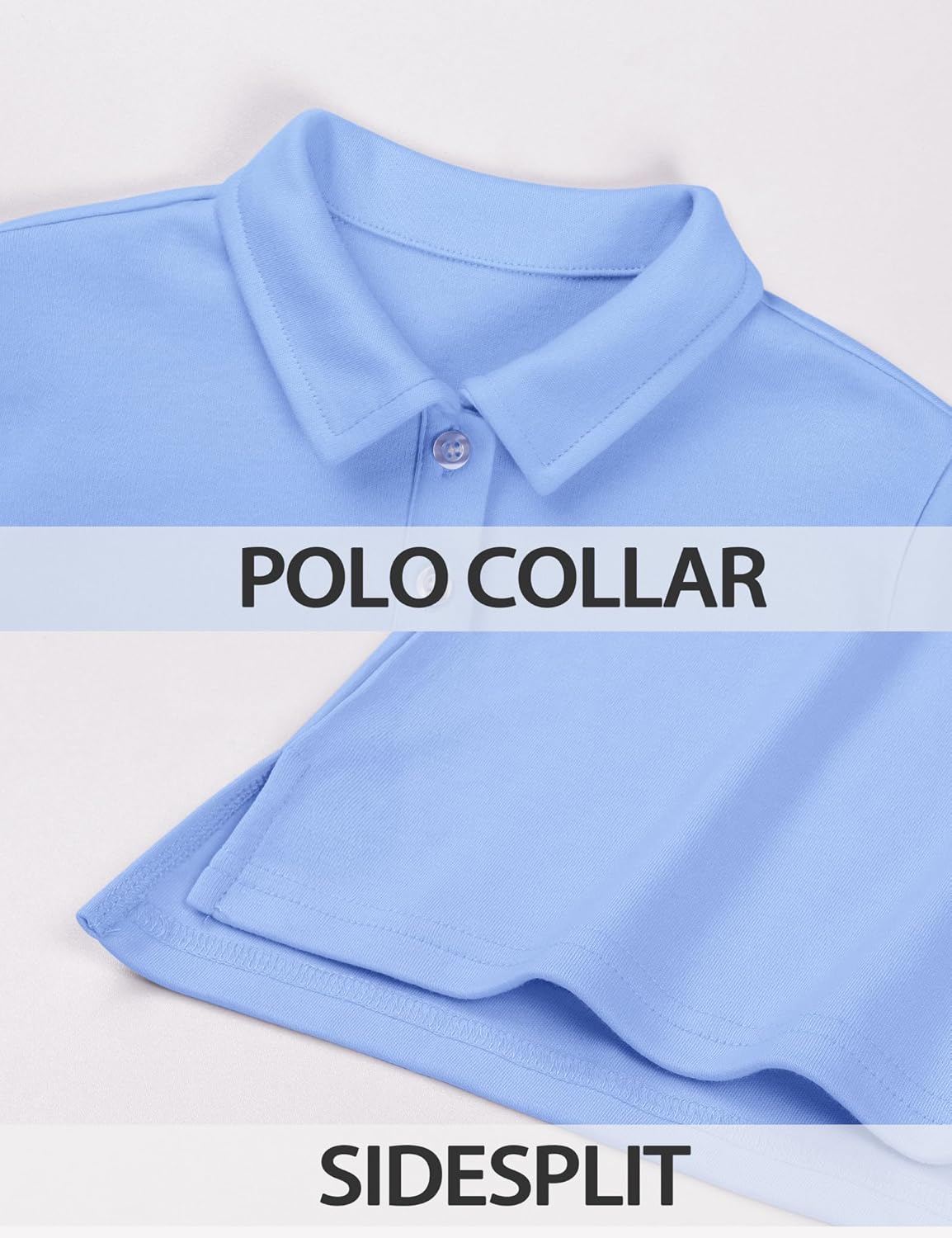 Girls Uniform Shirts Long Sleeve Polo Shirt for Girls School Uniform Shirts Size 5-14 Years - Image 6