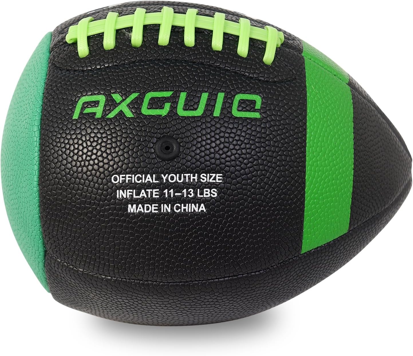 PassCatch Training Football, Composite Fatherless Bounce Back Youth Football, Training Improving Enhance Solo Passing Catching Skills (Deflated)
