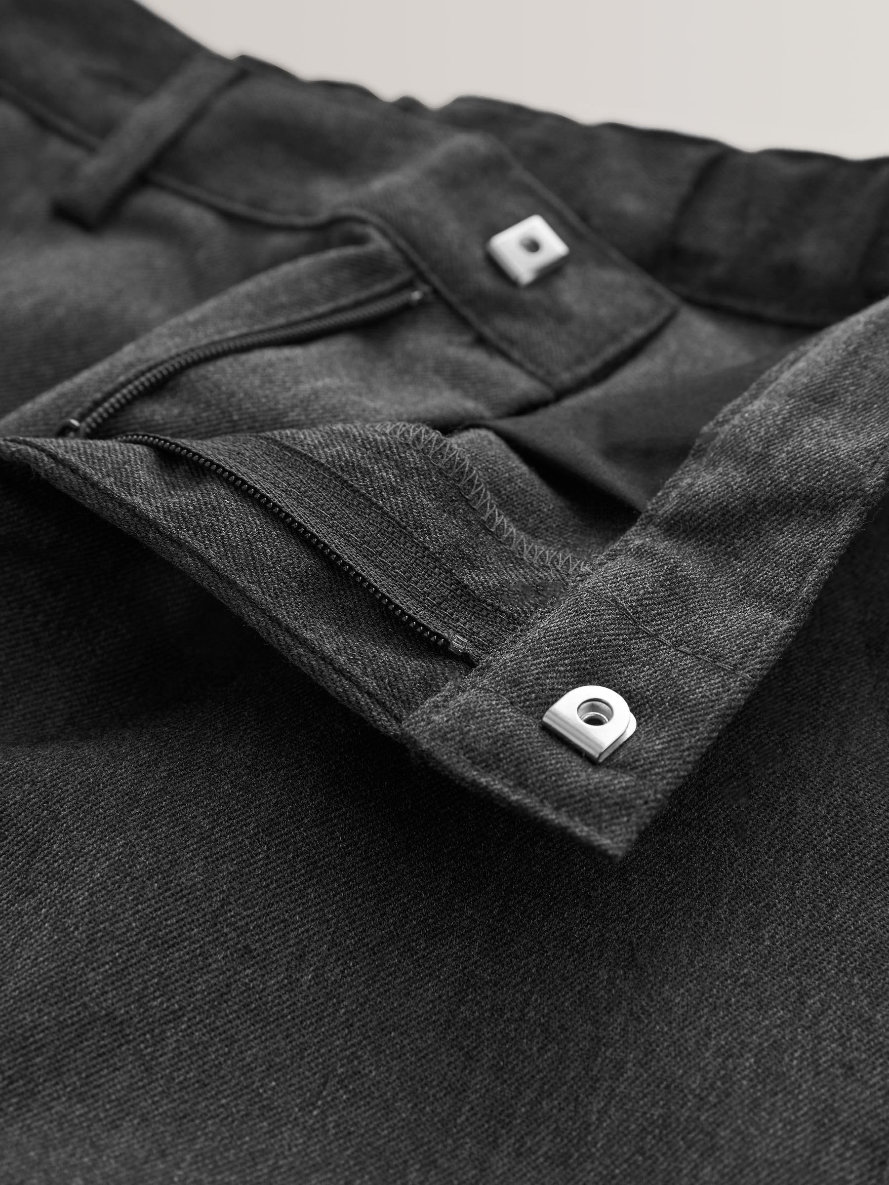 NEXT Niños Pack de 5 Pantalones Escolares sin Cierre de Pernera Recta