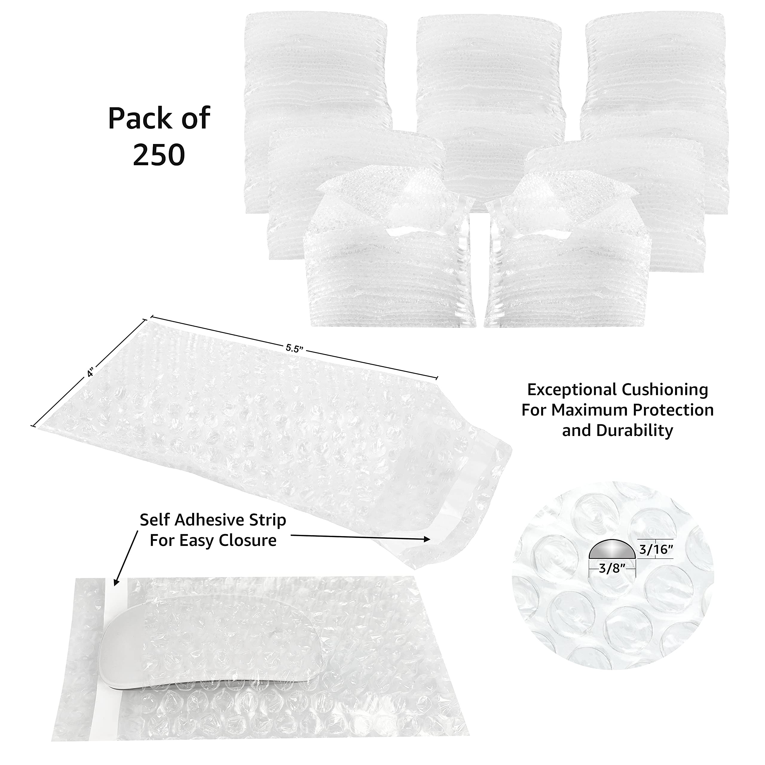 UBmove Bubble pouches - pack of (1500, 4