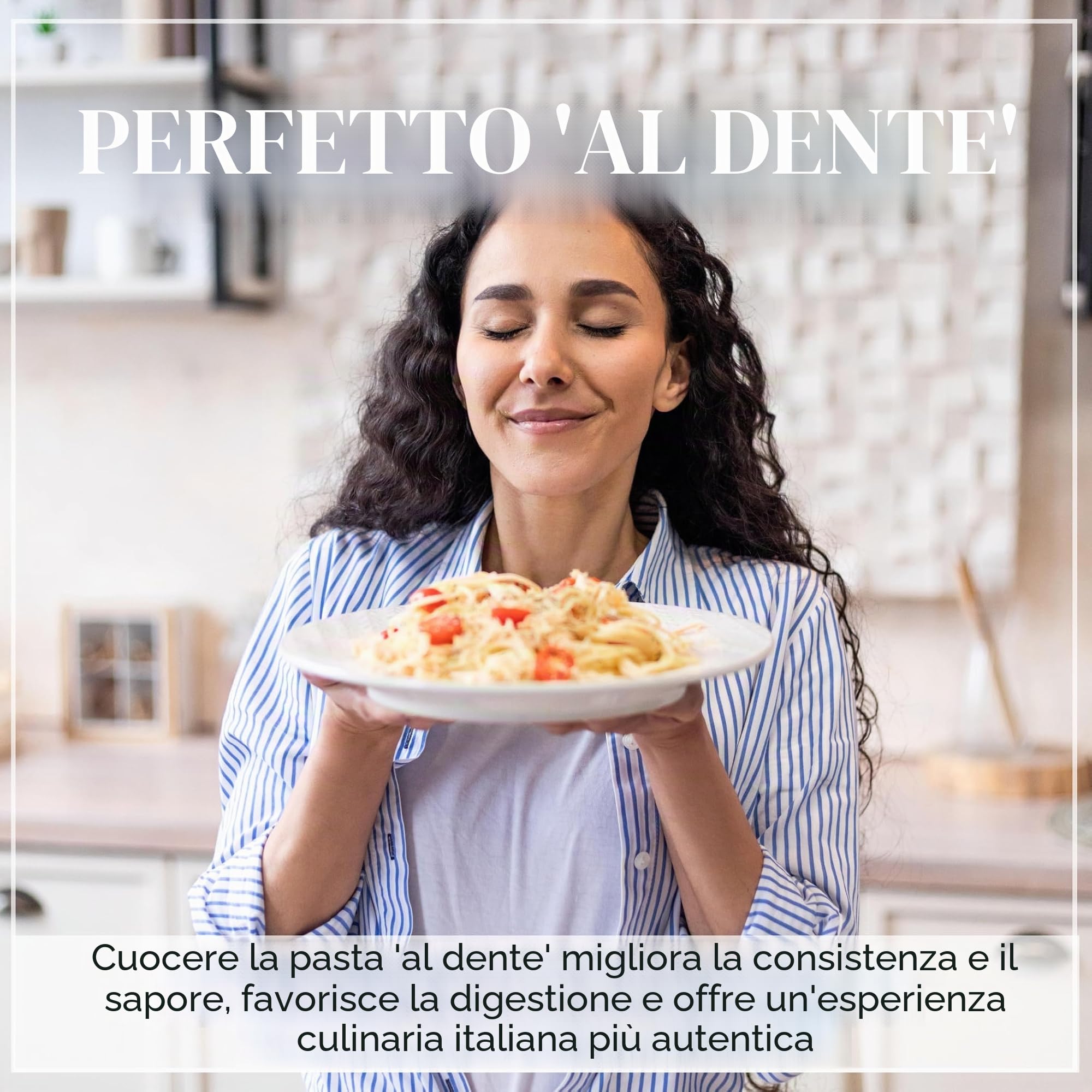 Divella Pasta per spaghetti n. 8, 16 once (confezione da 20) - Autentica pasta italiana fatta con semola di grano duro, consistenza perfetta "Al Dente" per ogni piatto