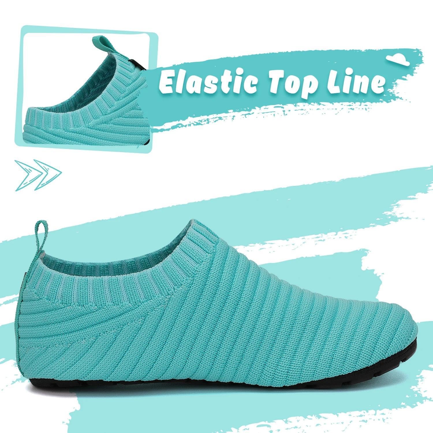 SAGUARO Pantofole per Bambini Unisex Scarpe a Magli per Primavera e Estive - Antiscivolo & Leggero