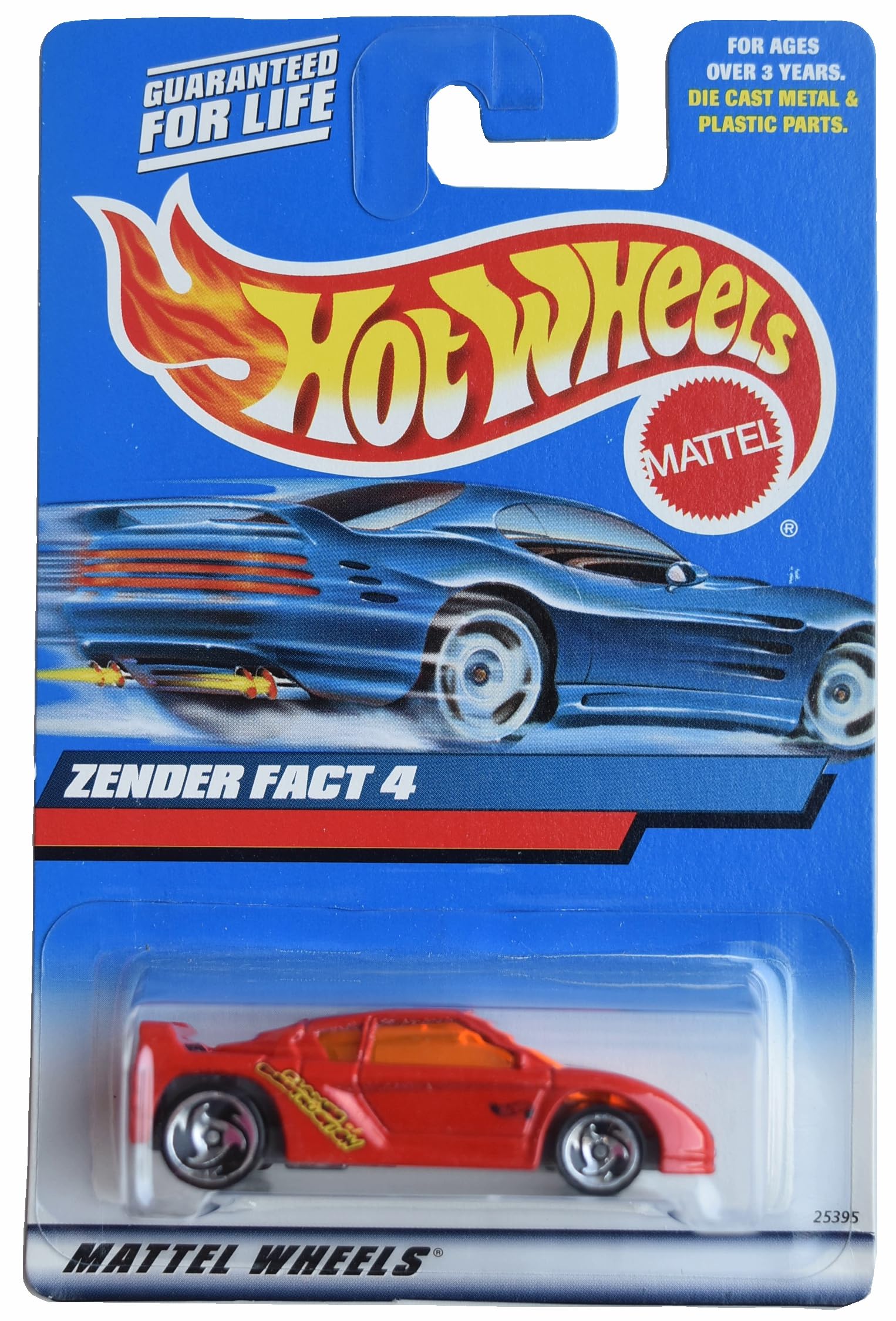 Amazon.com: Hot Wheels Zender Fact 4, Red : Toys & Games