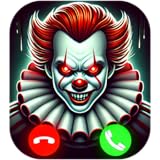 Scary Killer Clown Fake Call – Horror Prank Video & Audio Call Simulation for Spooky Jumpscare Fun